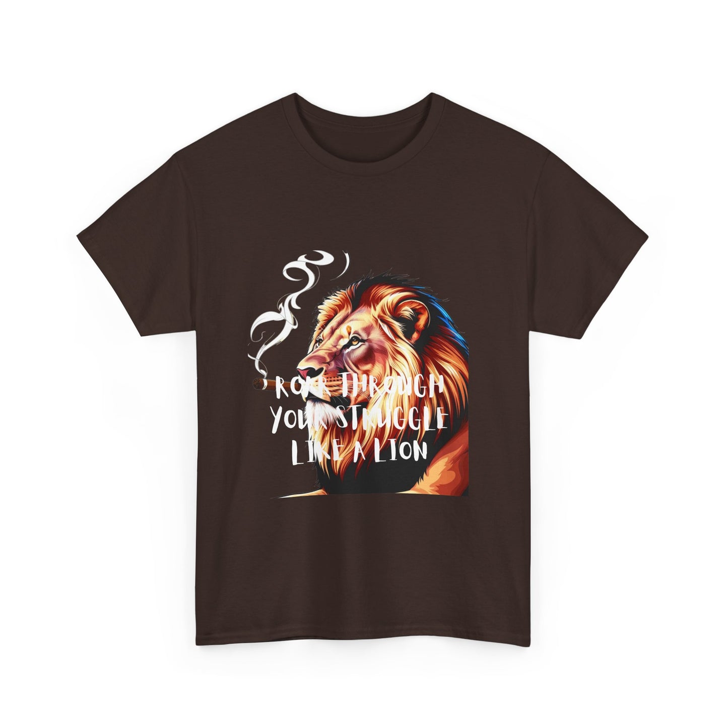 Inspirational Tee - "Roar Through Your Struggles Like a Lion" Unisex Shirt