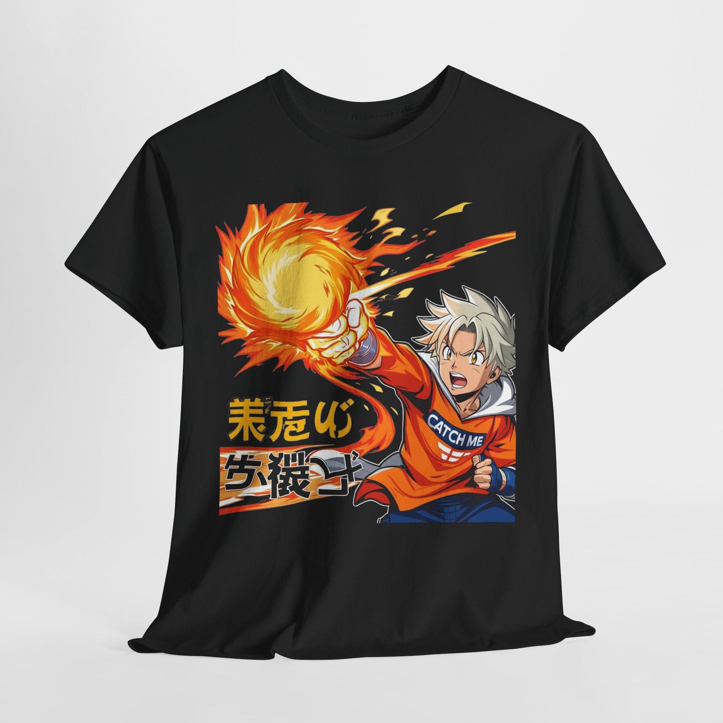Anime-Inspired Tee - 'Power Burst' Unisex