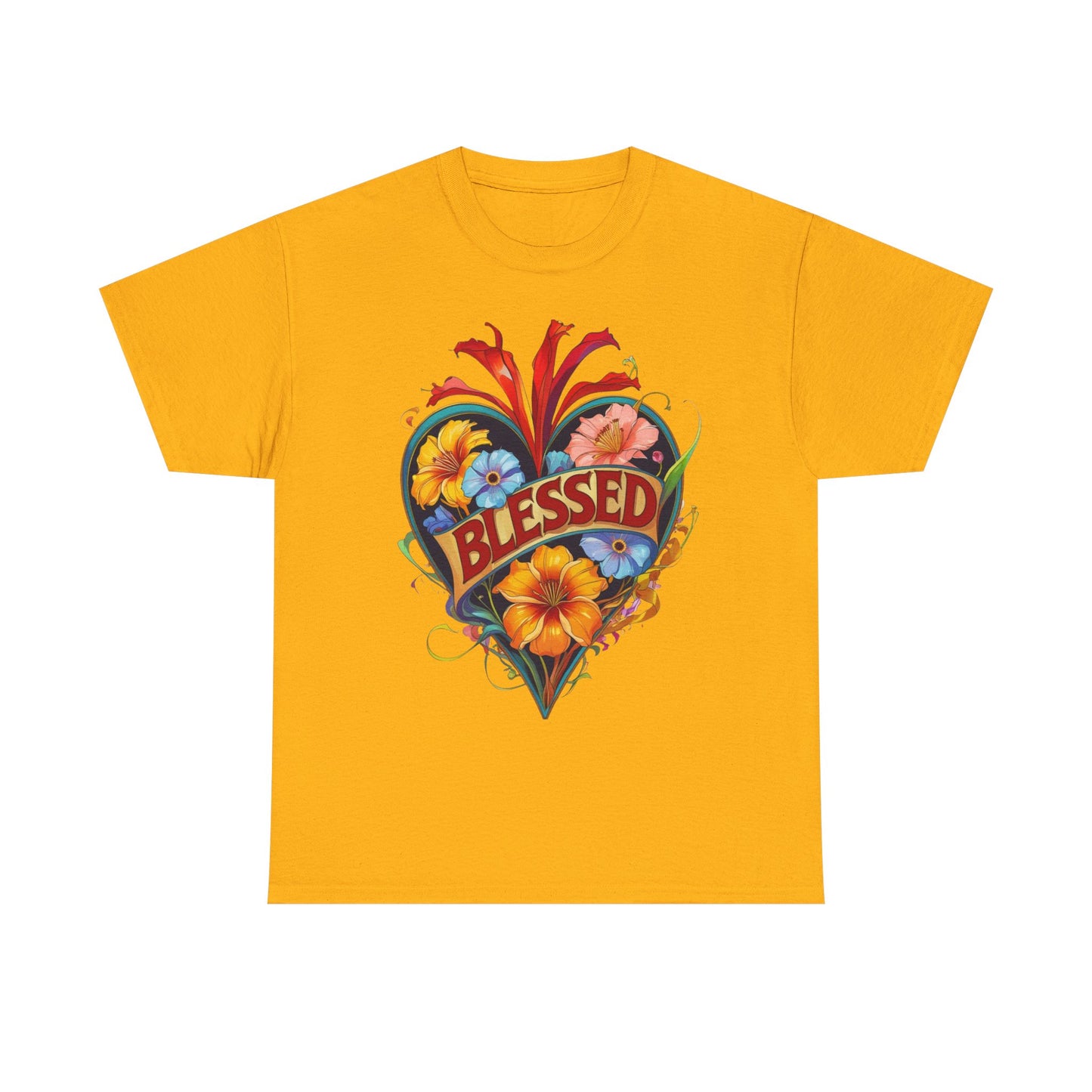 Blessed Heart Tee - Spiritual T-Shirt