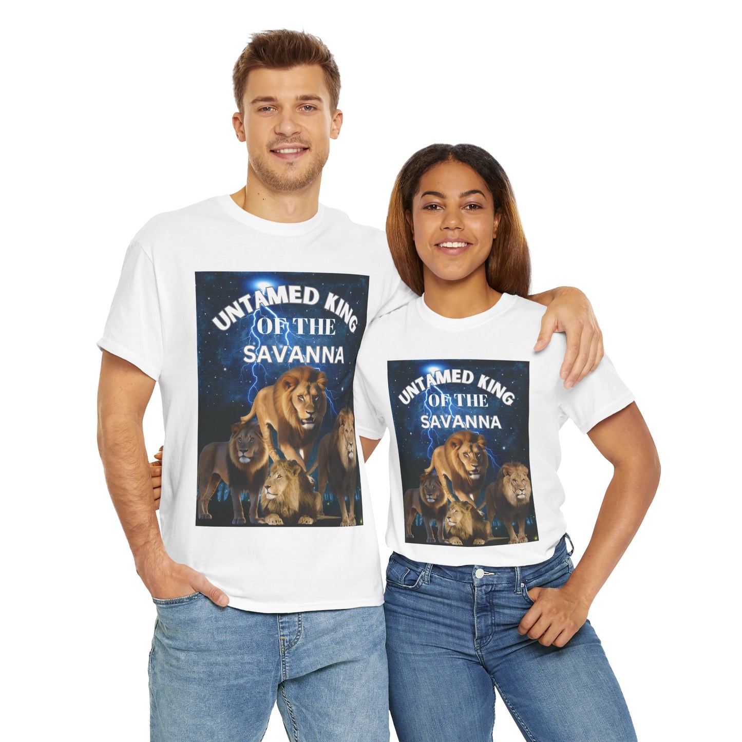 Untamed King of the Savanna Graphic Tee