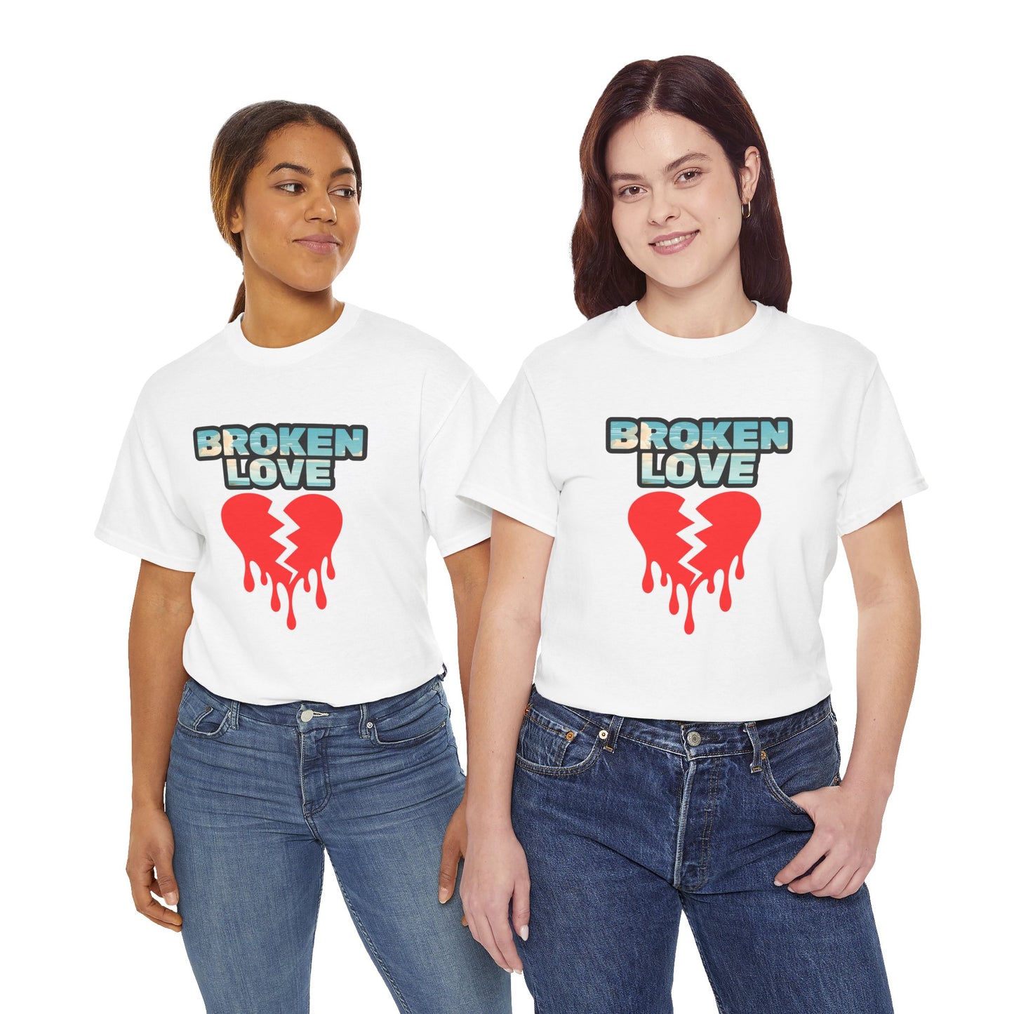 Broken Love Heart Unisex Tee