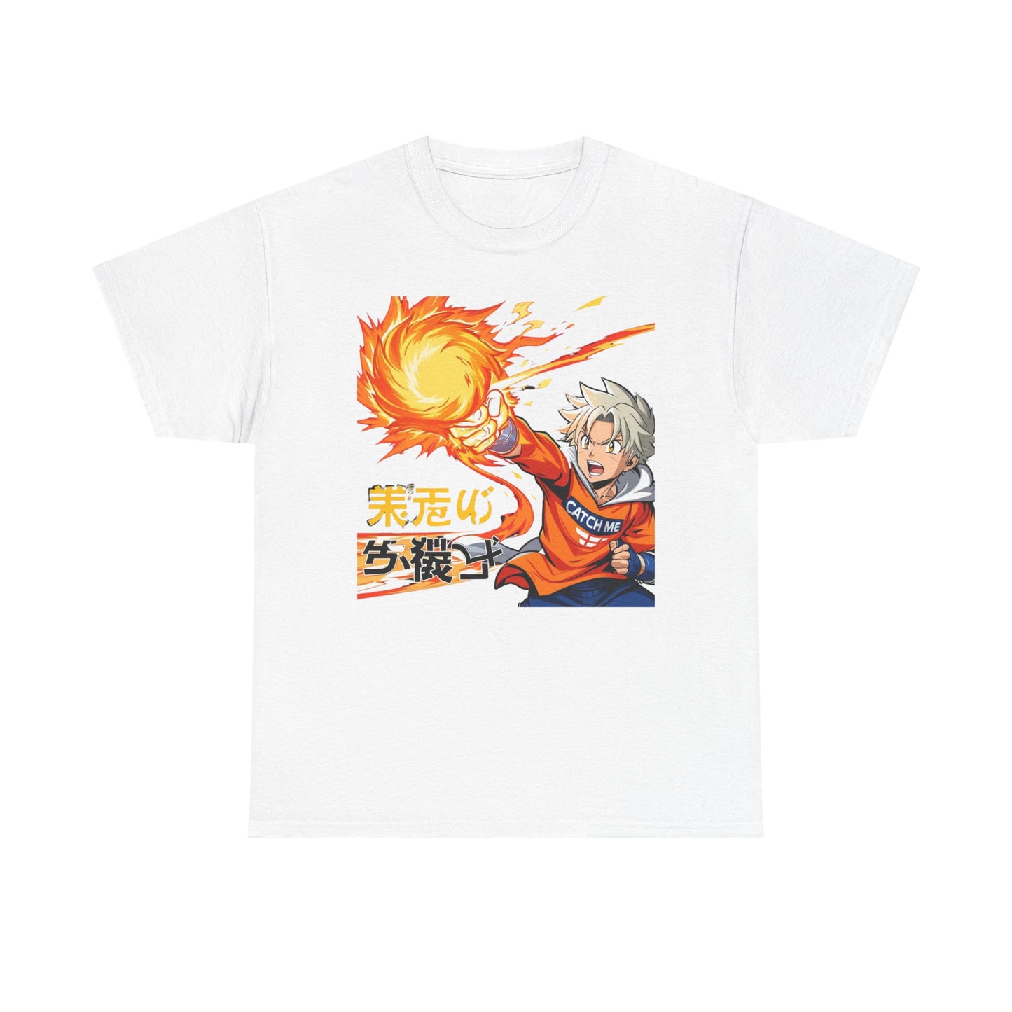 Anime-Inspired Tee - 'Power Burst' Unisex