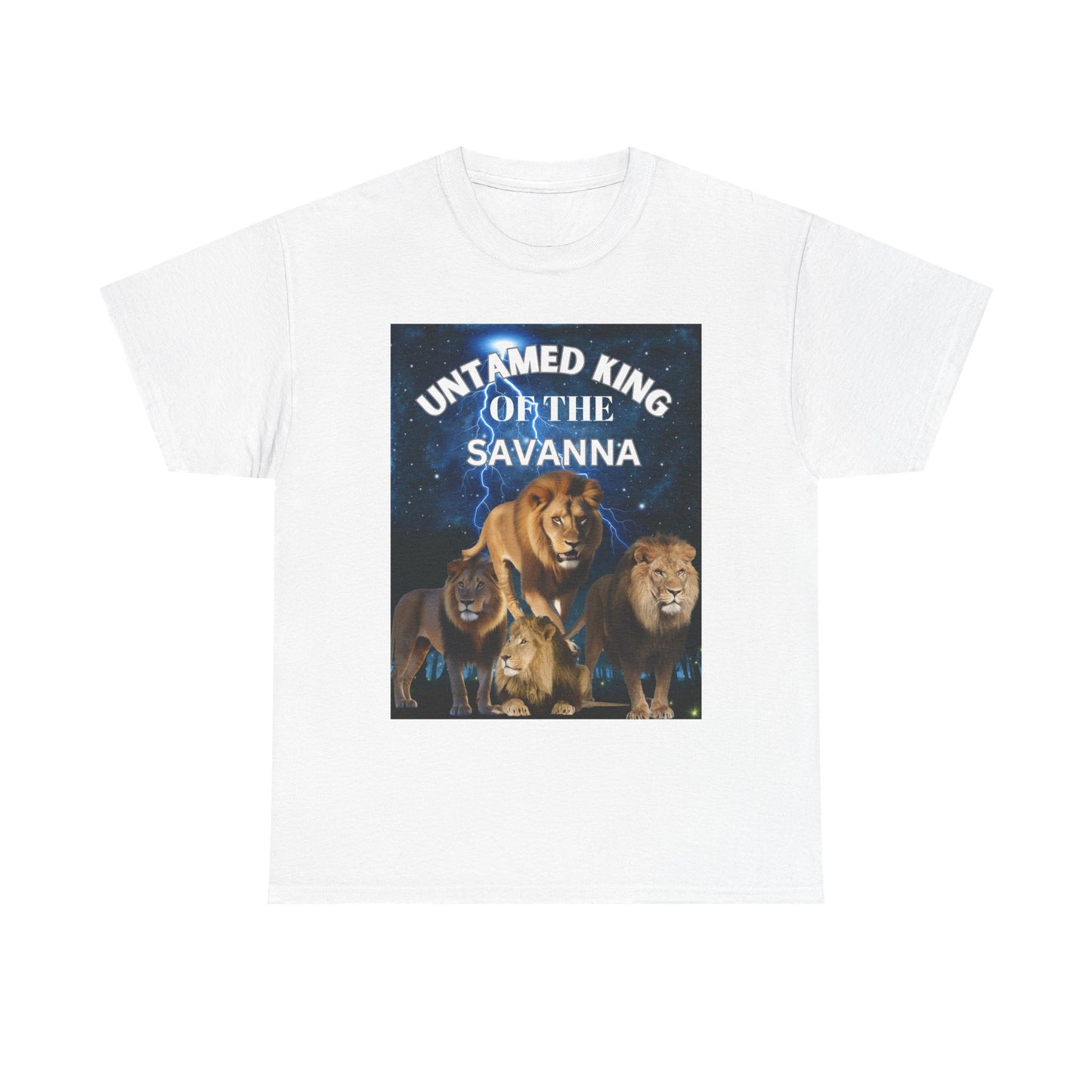 Untamed King of the Savanna Graphic Tee