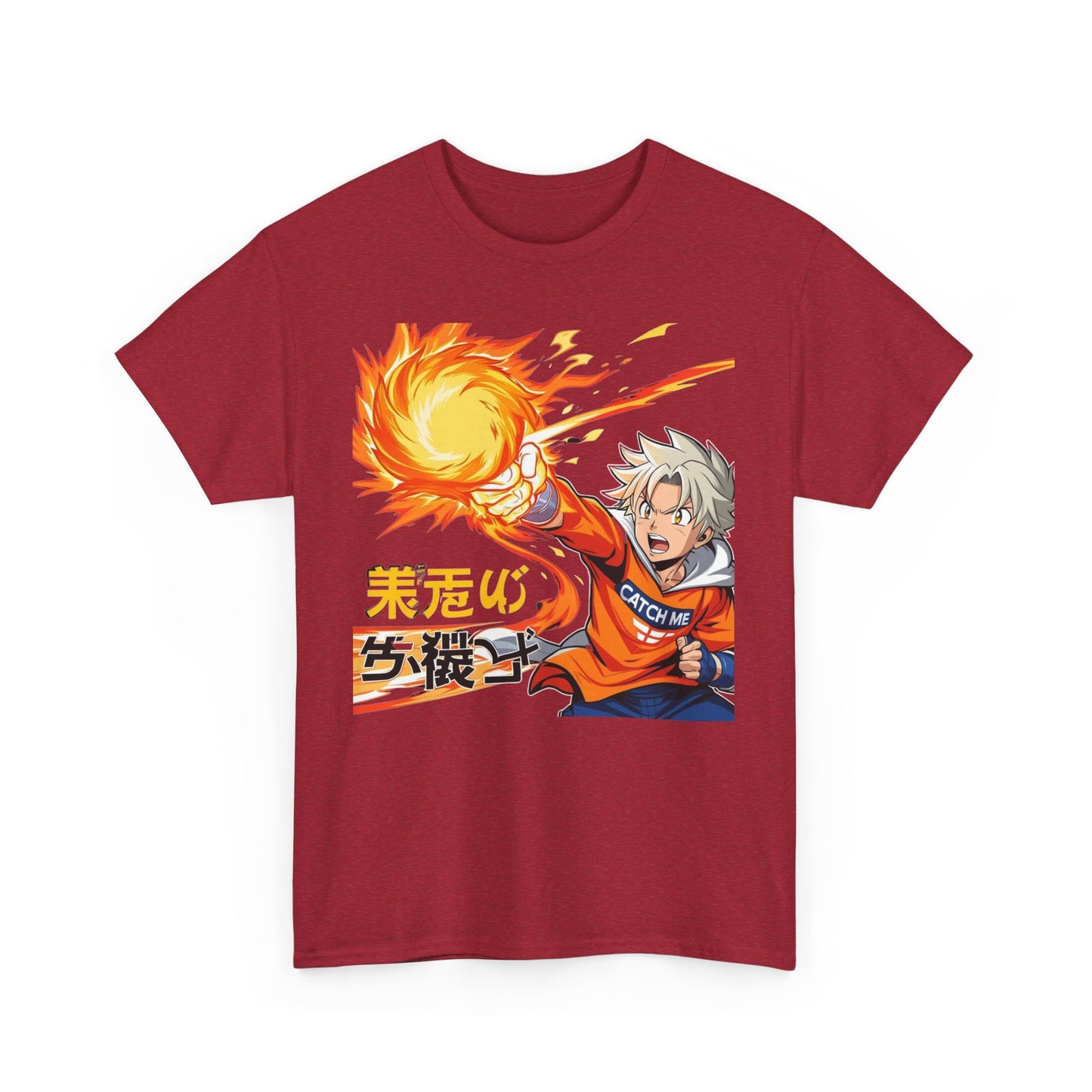 Anime-Inspired Tee - 'Power Burst' Unisex