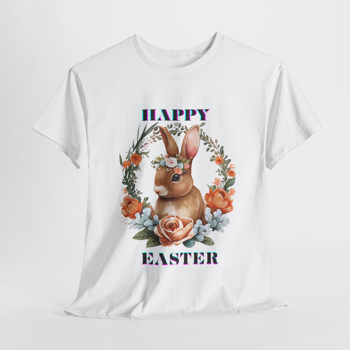 Easter Floral Bunny Unisex Tee