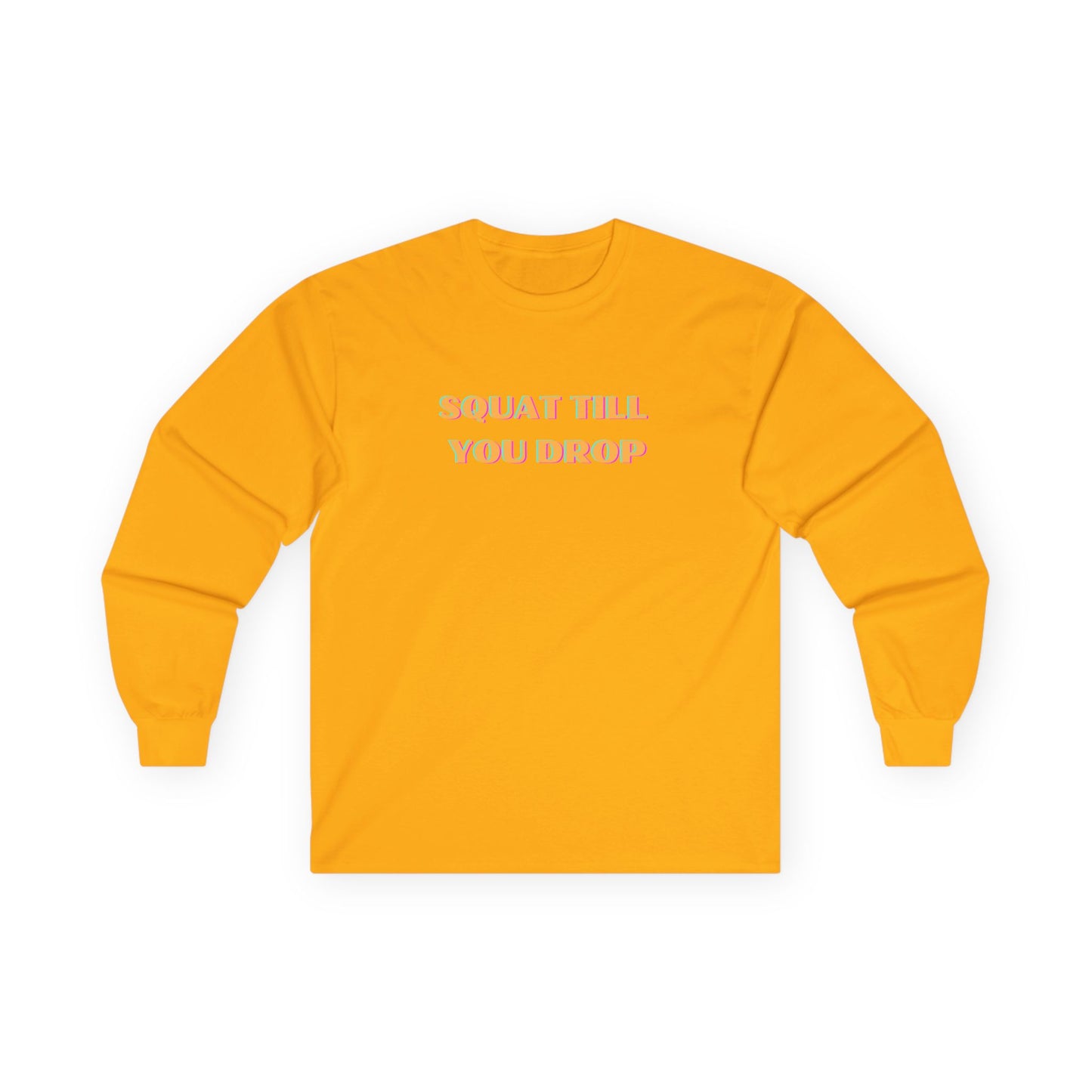 Fitness Motivation Long Sleeve Tee