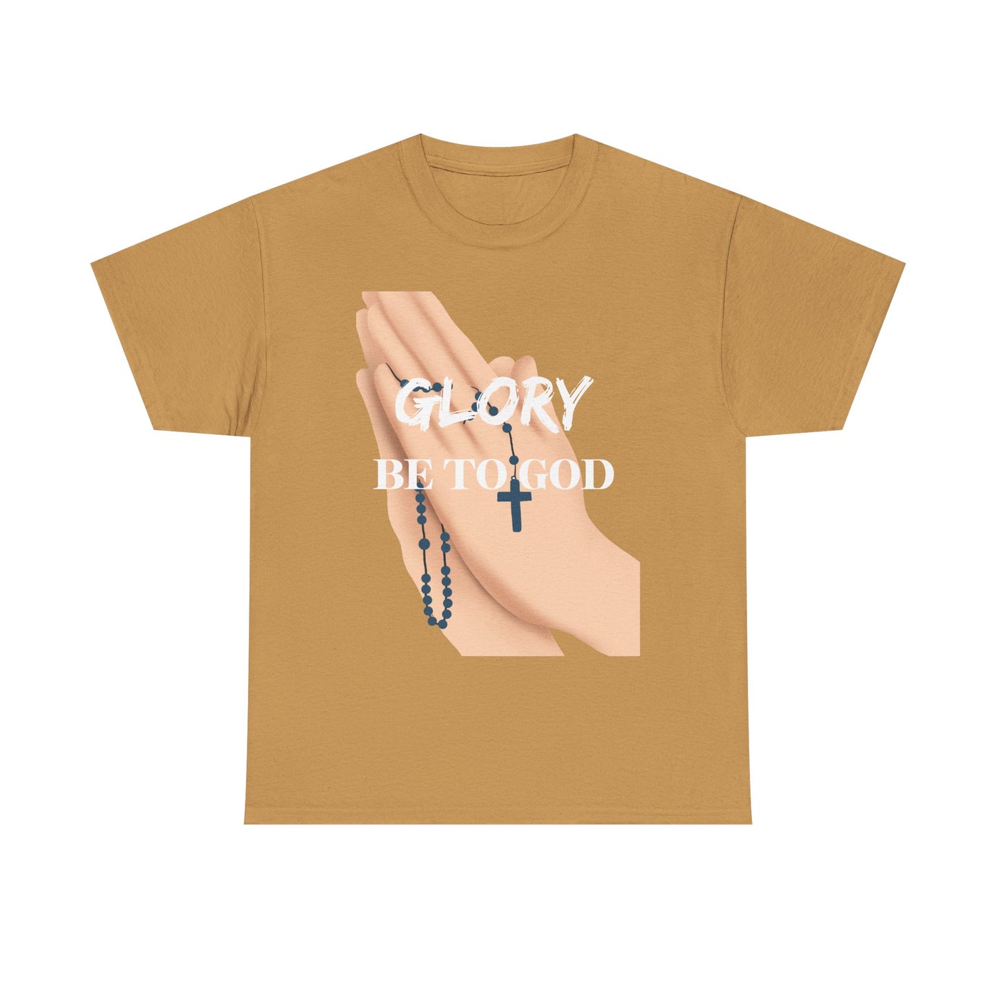 Inspirational Faith Tee - 'Glory Be To God' T-Shirt