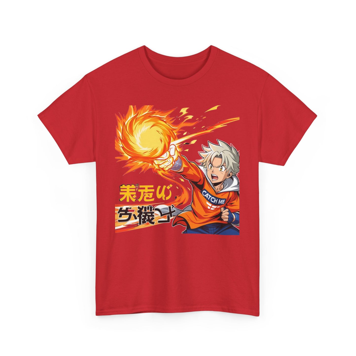 Anime-Inspired Tee - 'Power Burst' Unisex