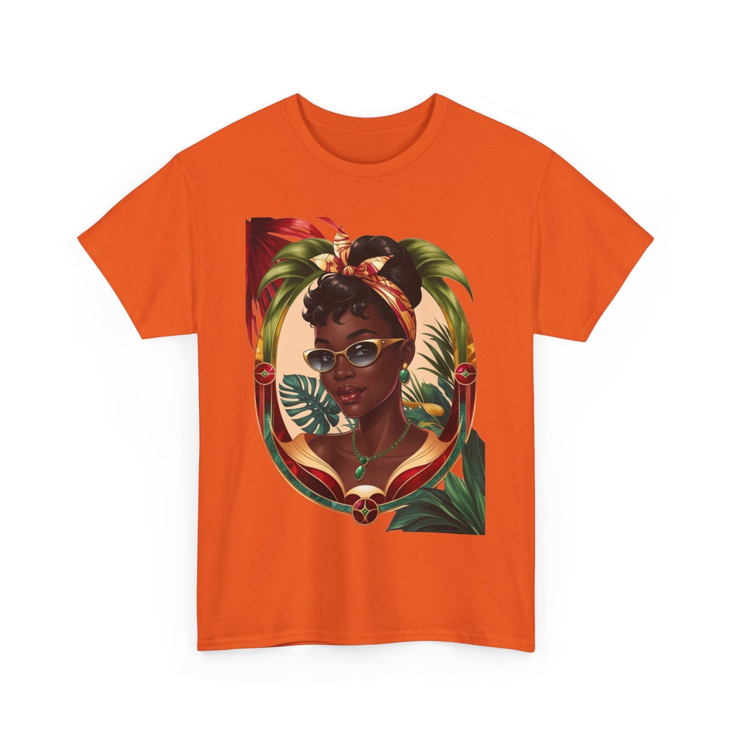 Tropical Vibes Tee - Stylish Summer Top with Chic Latina Art