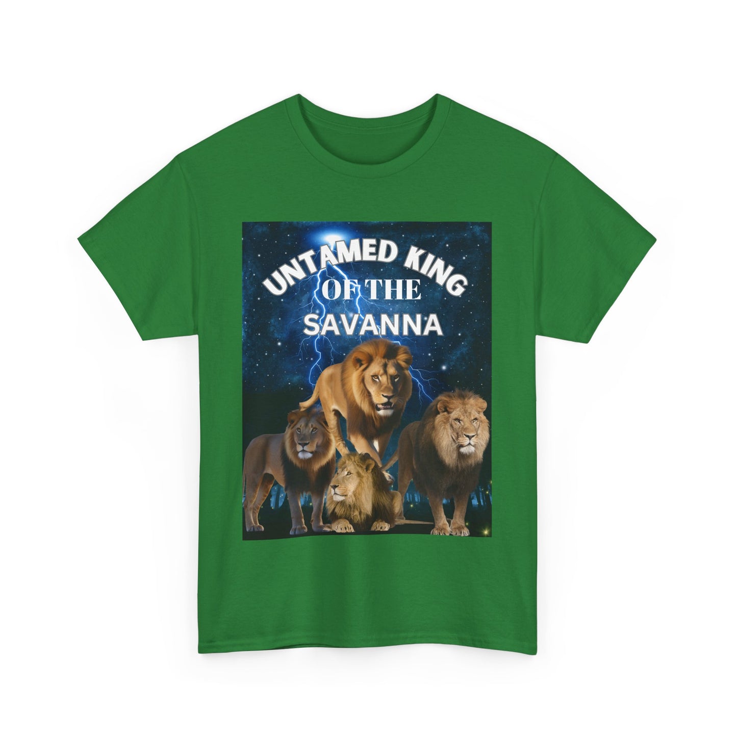 Untamed King of the Savanna Graphic Tee