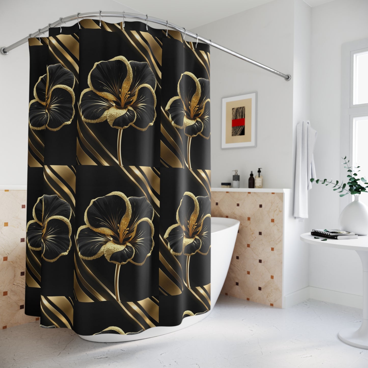 Floral Shower Curtain