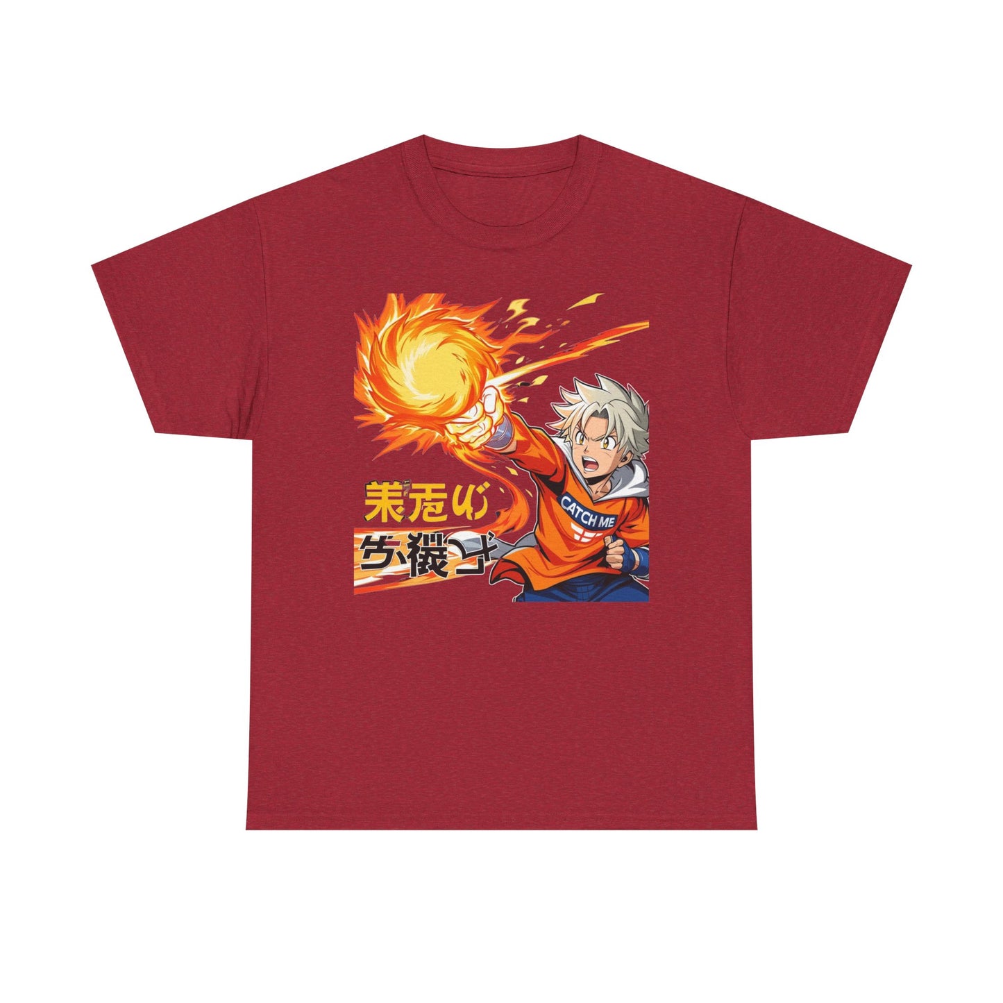 Anime-Inspired Tee - 'Power Burst' Unisex