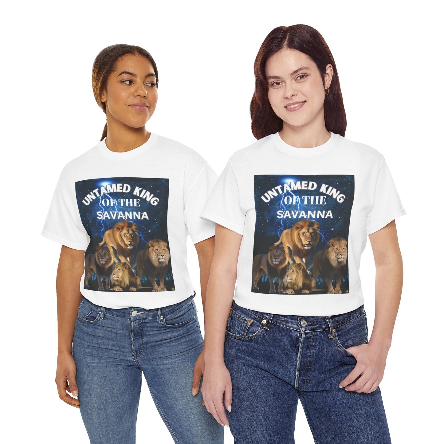 Untamed King of the Savanna Graphic Tee