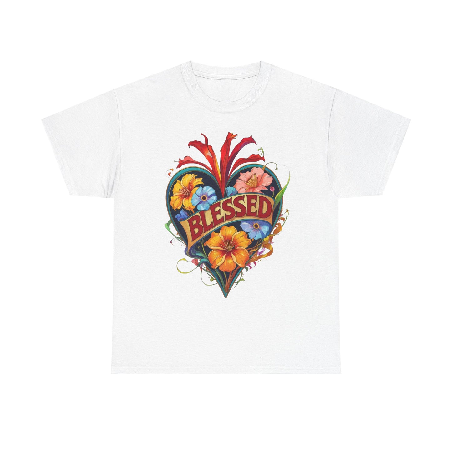 Blessed Heart Tee - Spiritual T-Shirt