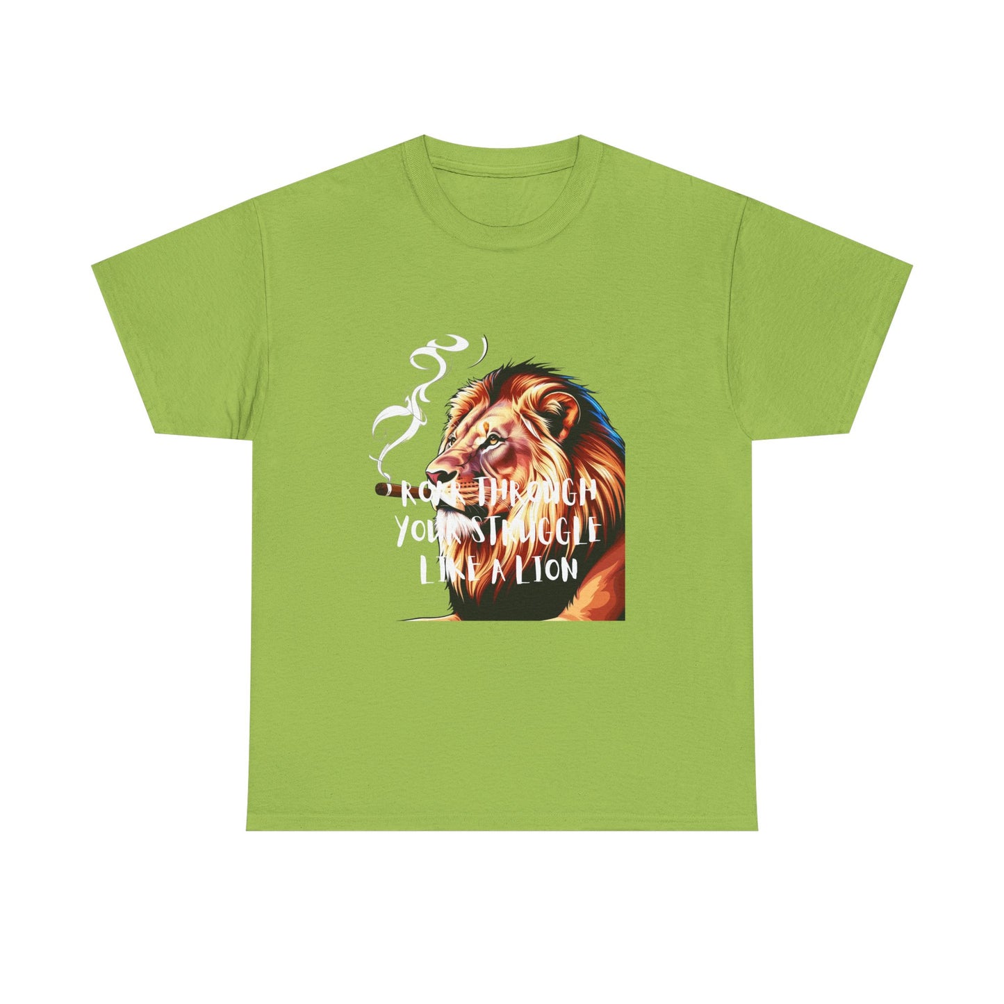 Inspirational Tee - "Roar Through Your Struggles Like a Lion" Unisex Shirt