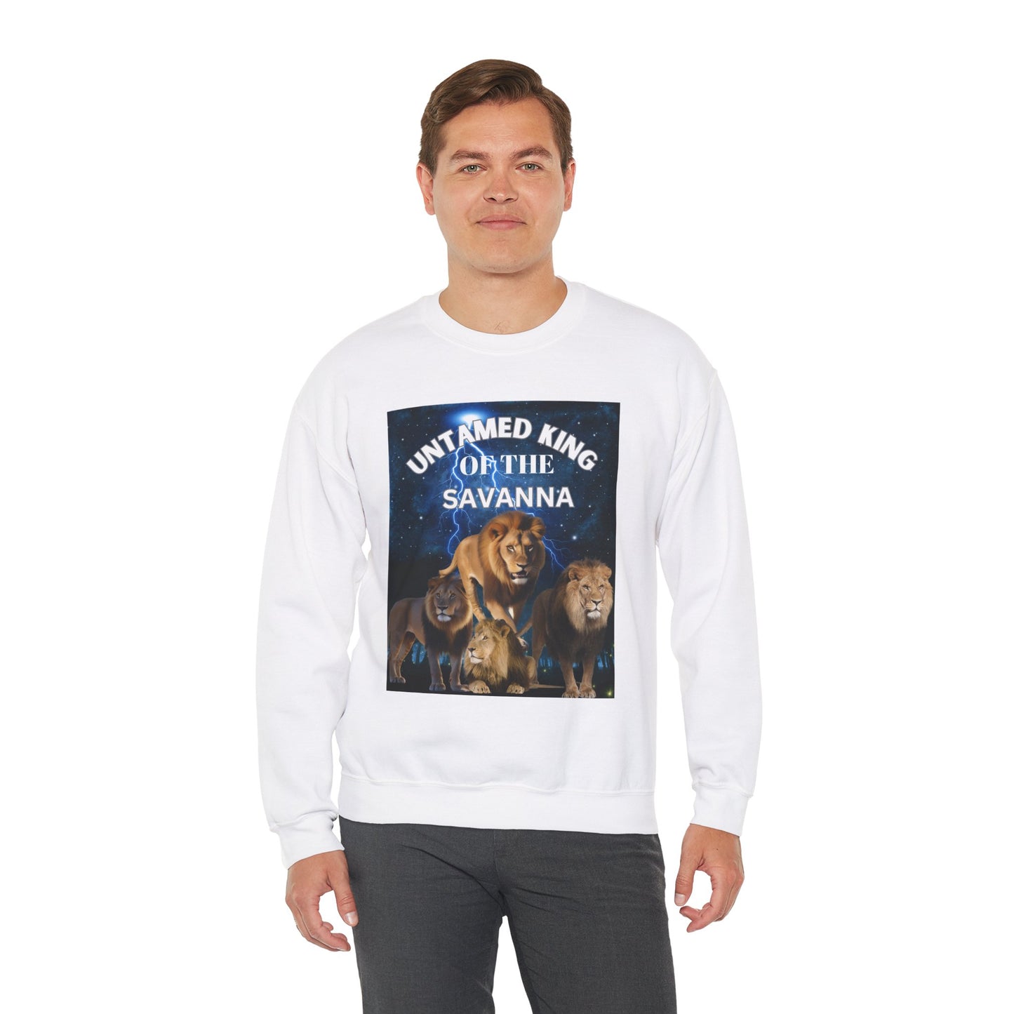 Untamed King of the Savanna Sweatshirt