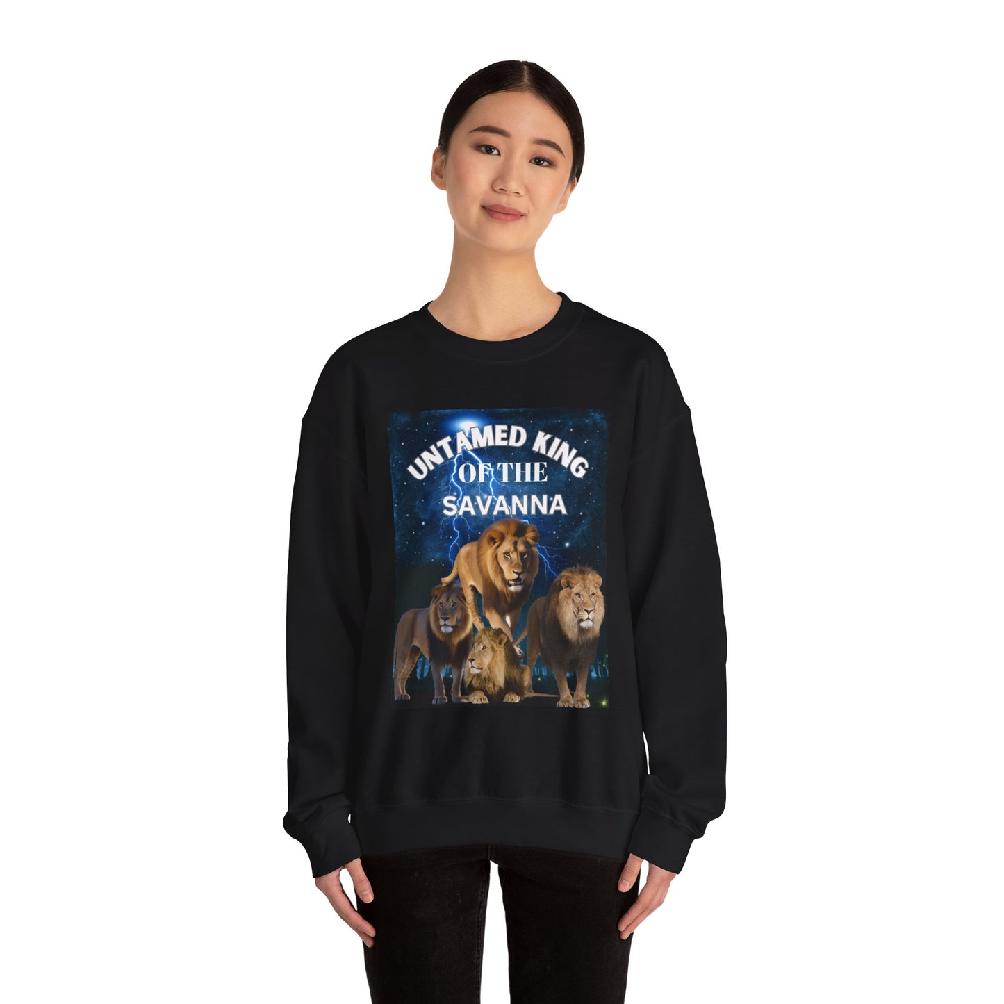 Untamed King of the Savanna Sweatshirt