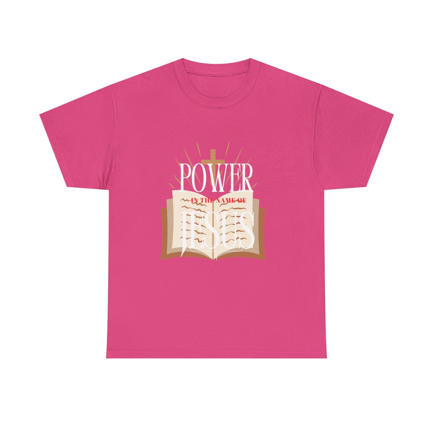 Faith-Inspired Tee - 'In The Name of Jesus' Design