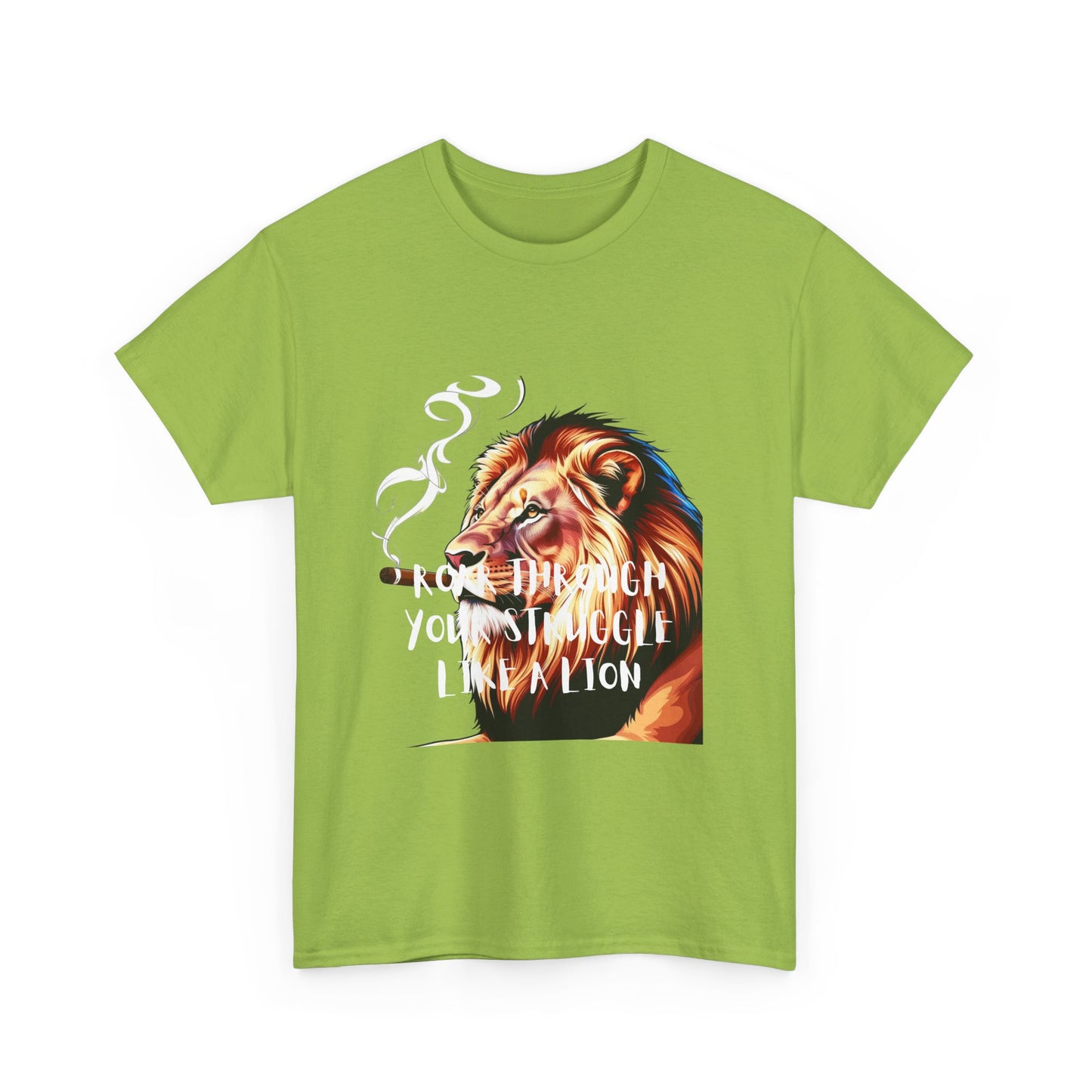 Inspirational Tee - "Roar Through Your Struggles Like a Lion" Unisex Shirt