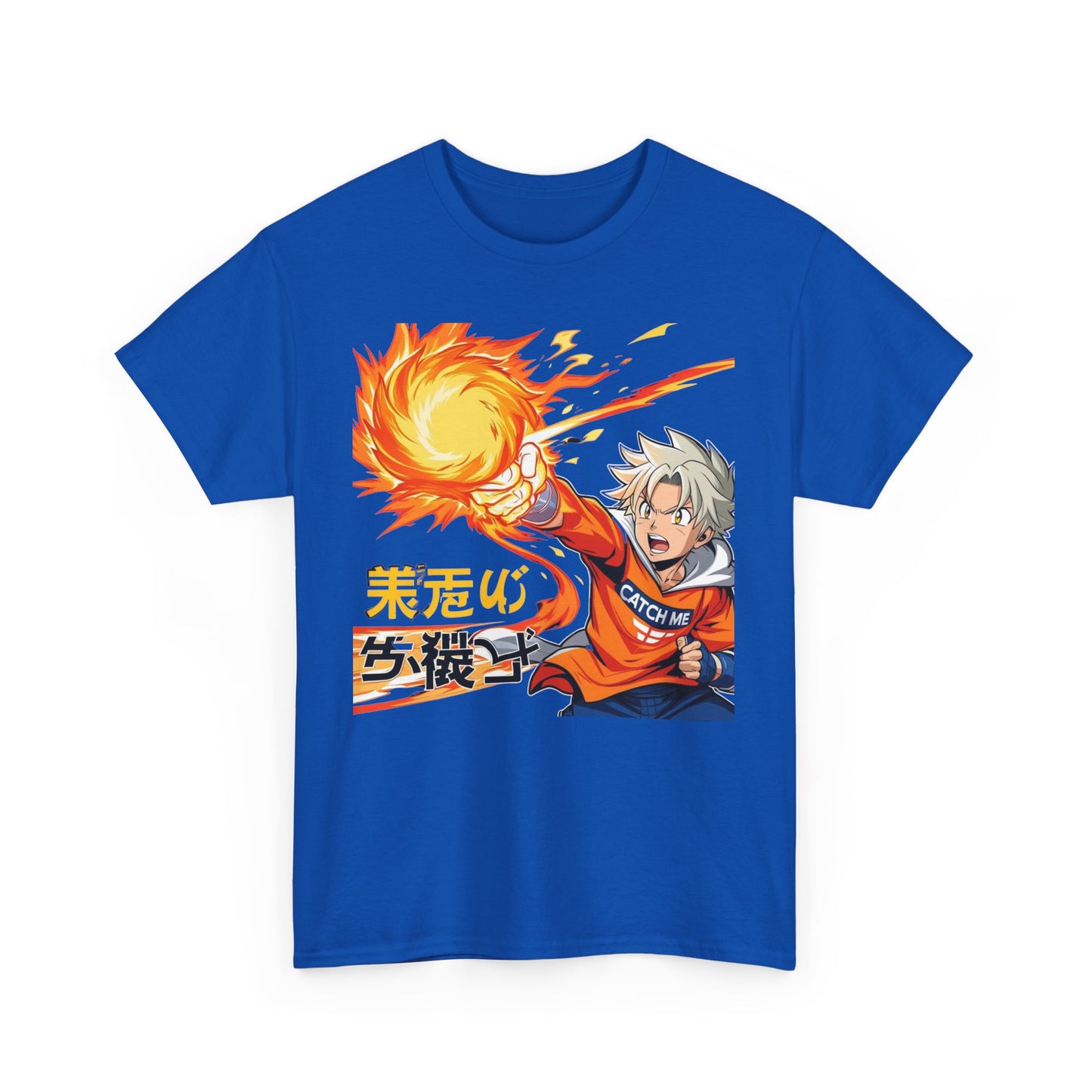 Anime-Inspired Tee - 'Power Burst' Unisex