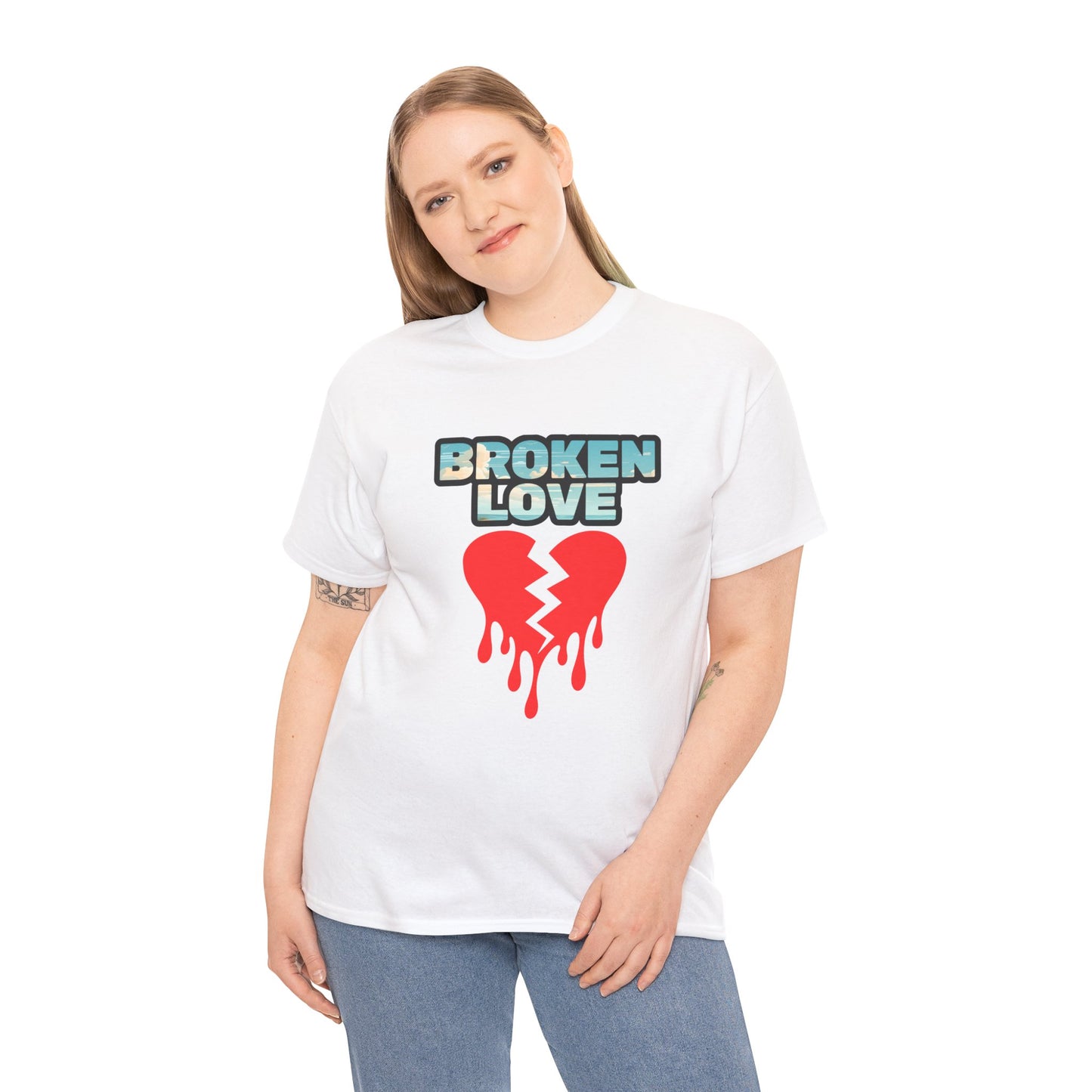 Broken Love Heart Unisex Tee