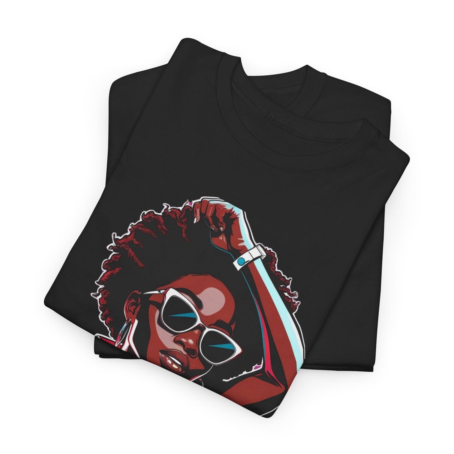 Empowering Afro Chic Tee