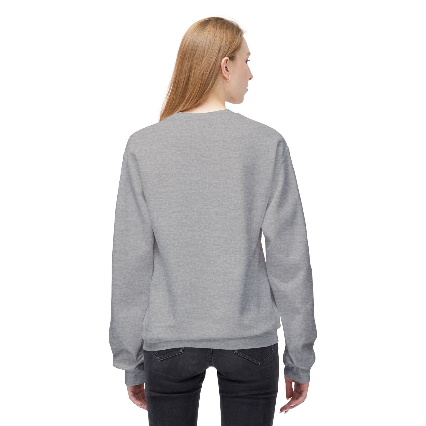 Black, Bless, Beautiful and Smart Fleece Crewneck Sweatshirt for Women