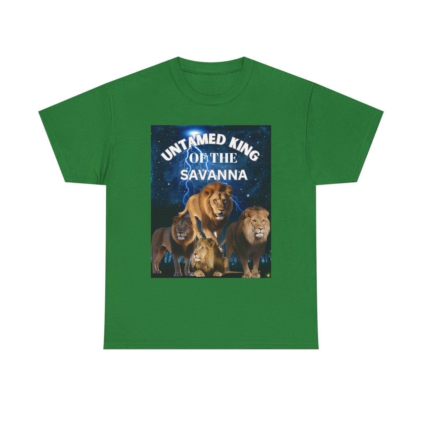 Untamed King of the Savanna Graphic Tee