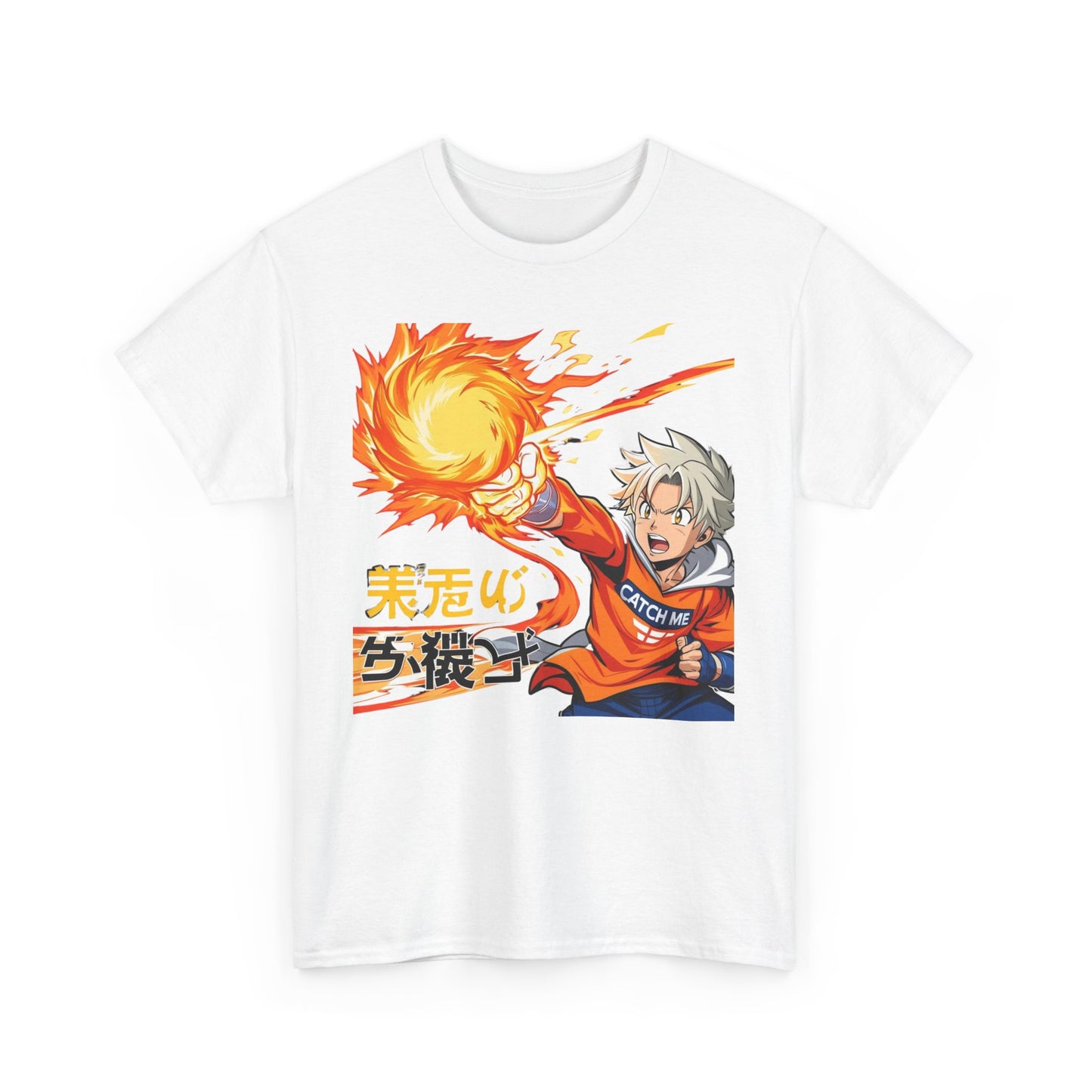 Anime-Inspired Tee - 'Power Burst' Unisex