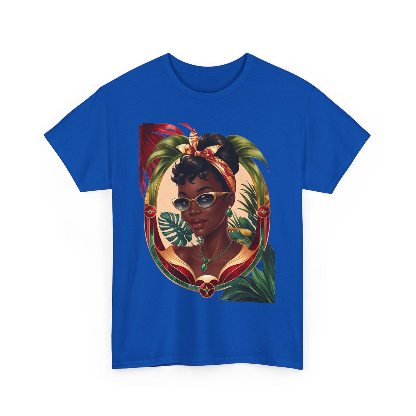 Tropical Vibes Tee - Stylish Summer Top with Chic Latina Art