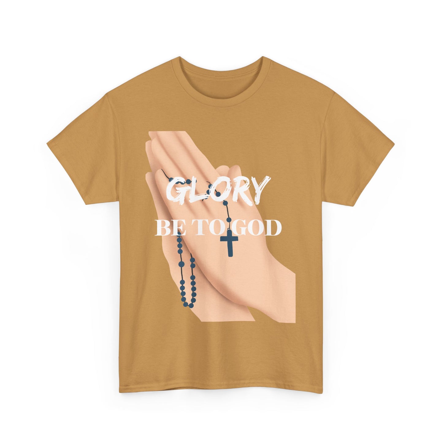 Inspirational Faith Tee - 'Glory Be To God' T-Shirt