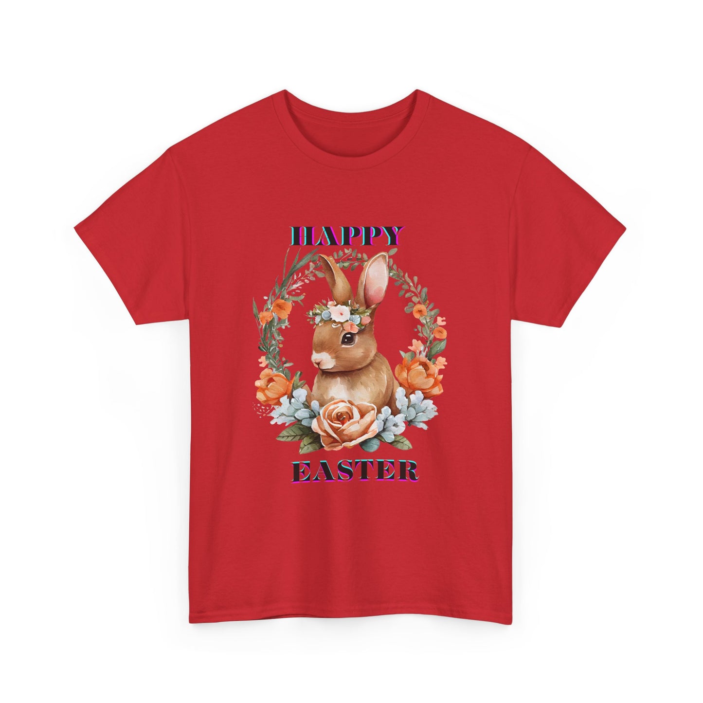 Easter Floral Bunny Unisex Tee