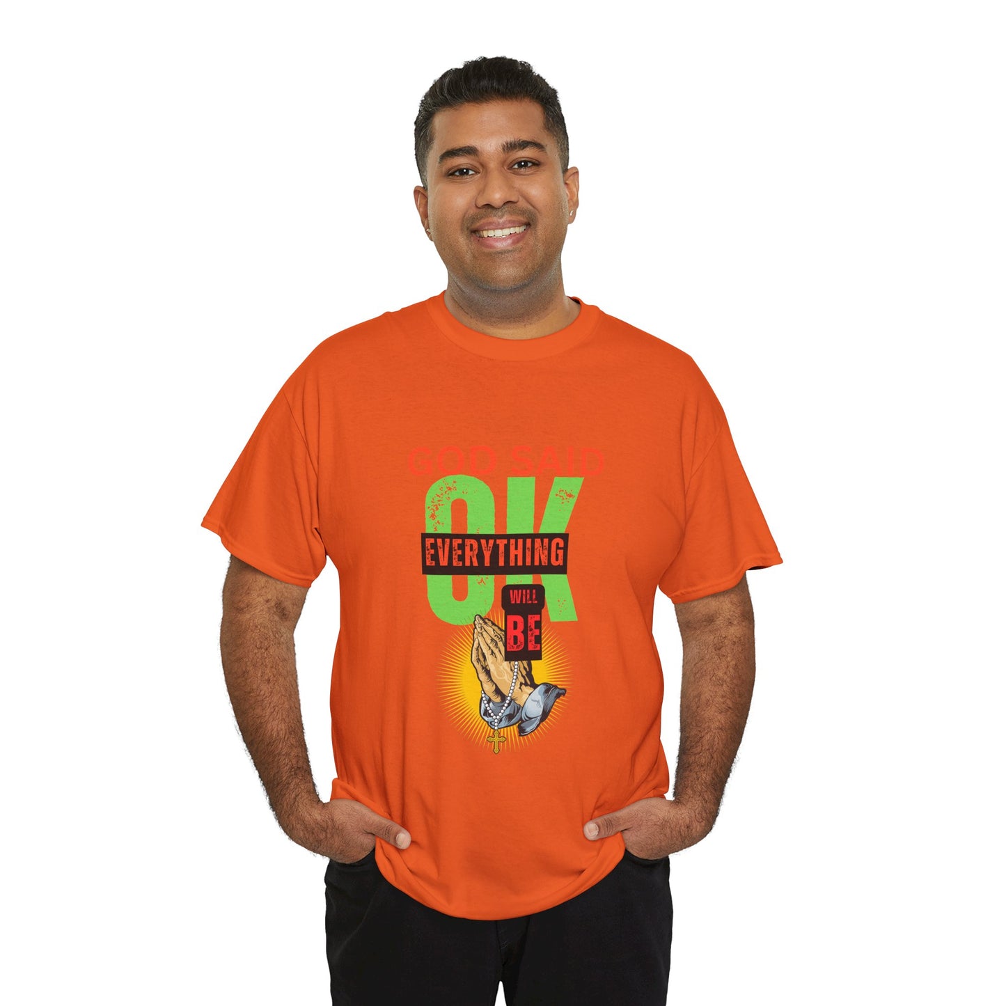 Inspirational Tee - 'God Said OK' Design