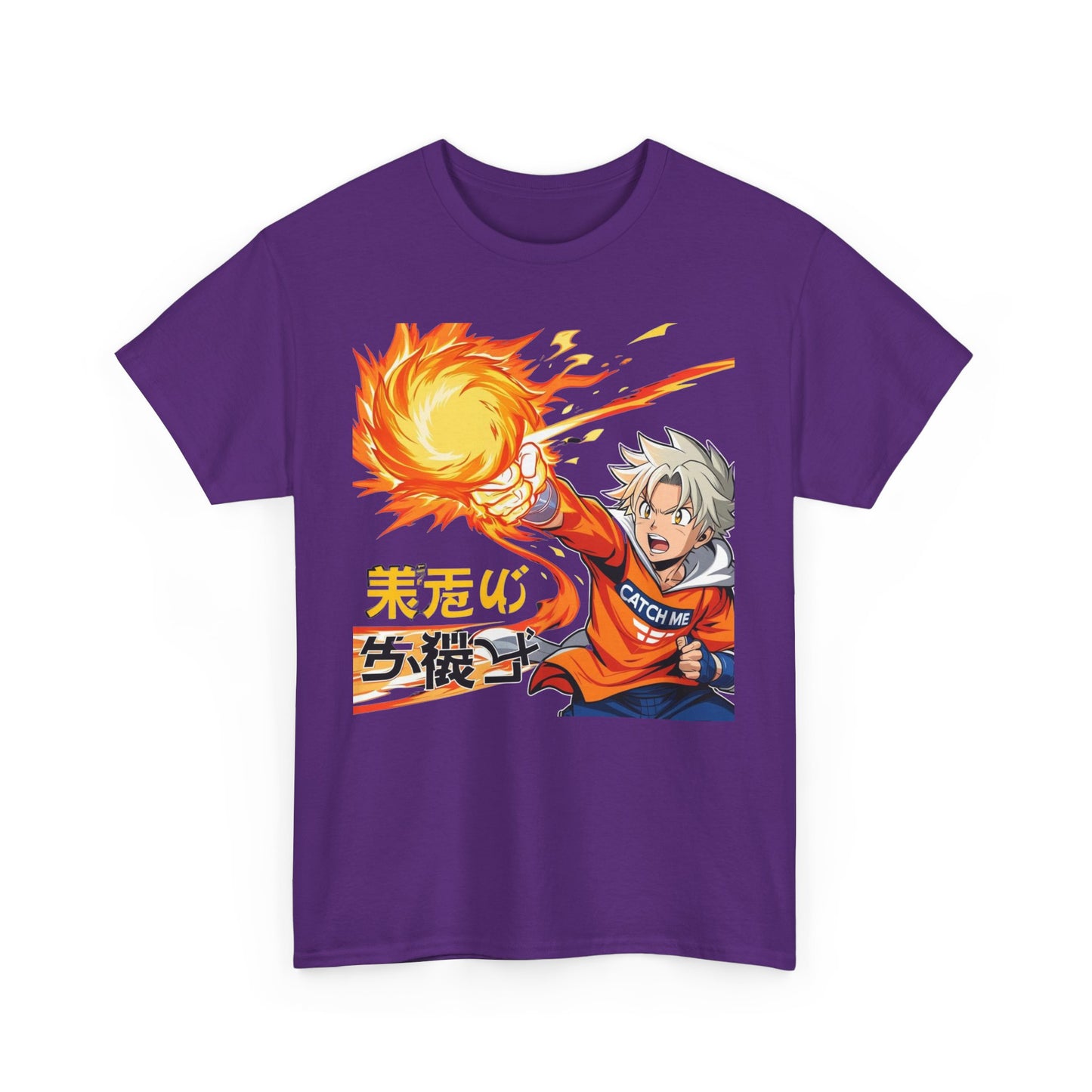 Anime-Inspired Tee - 'Power Burst' Unisex