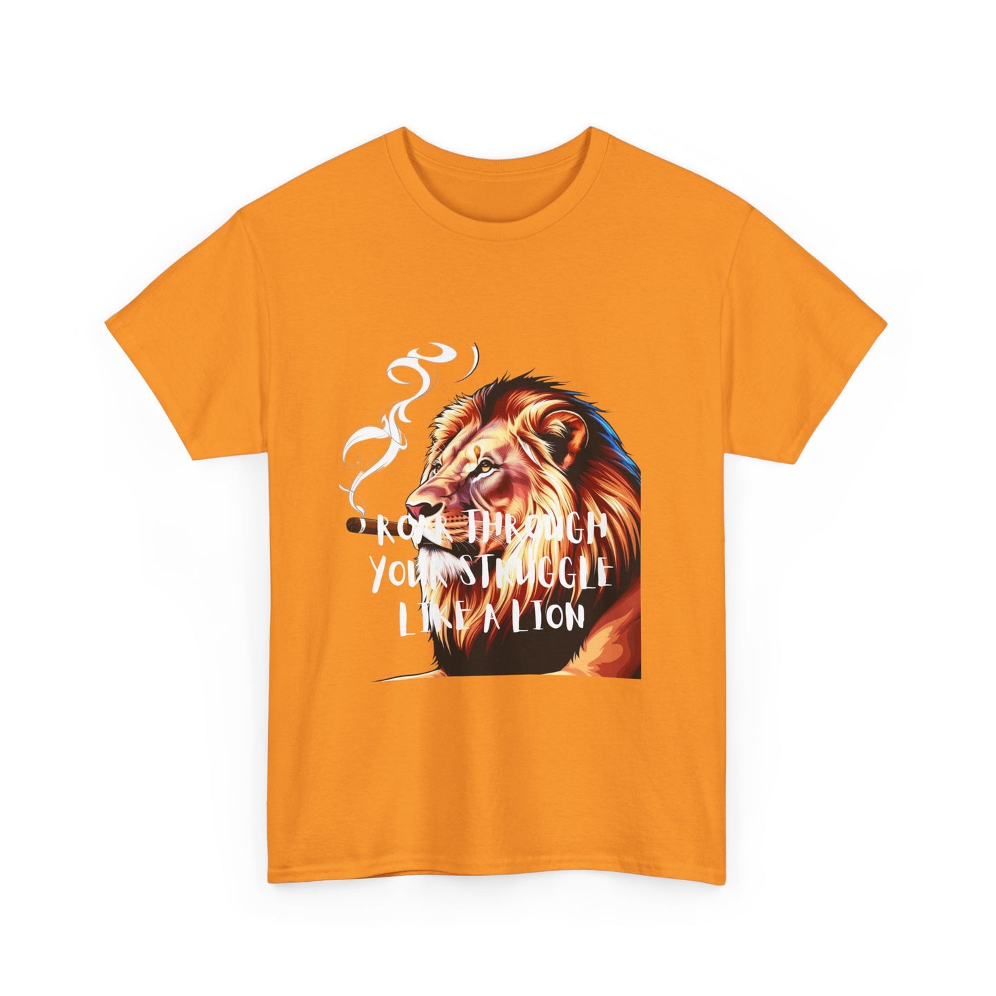 Inspirational Tee - "Roar Through Your Struggles Like a Lion" Unisex Shirt
