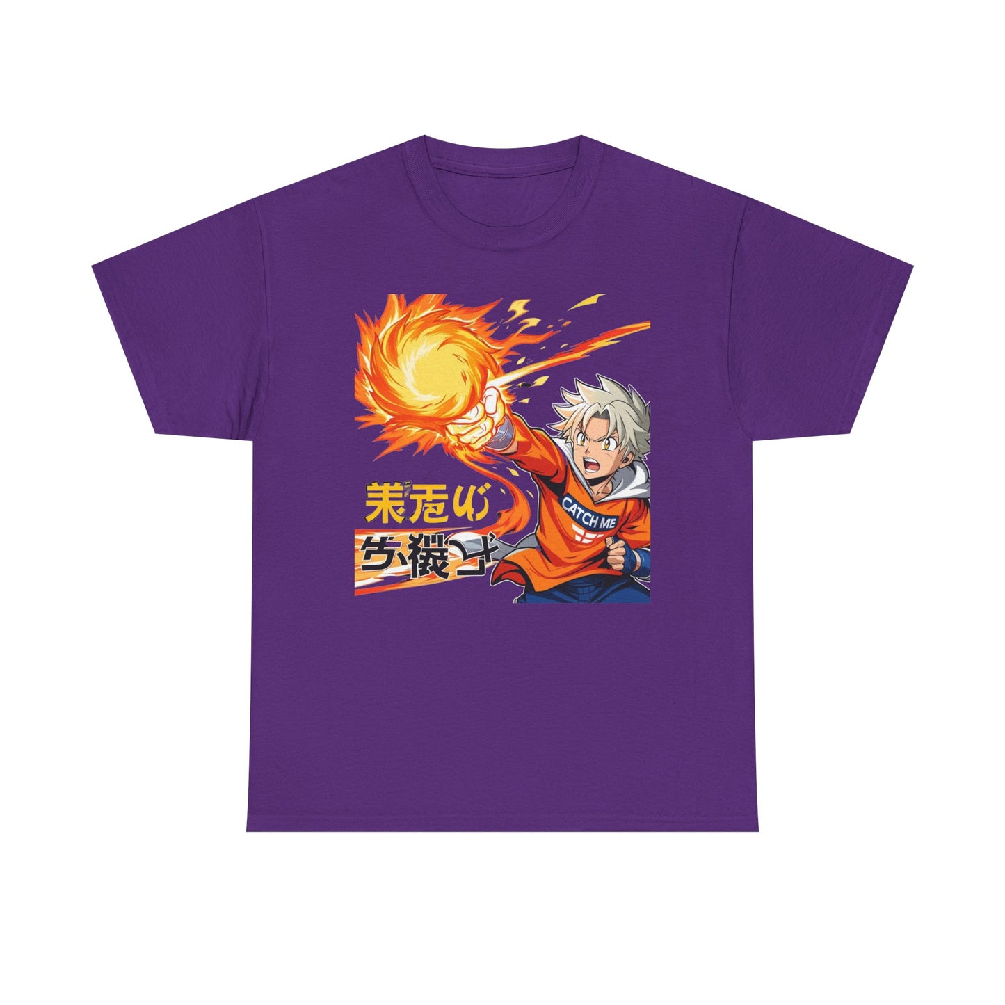 Anime-Inspired Tee - 'Power Burst' Unisex