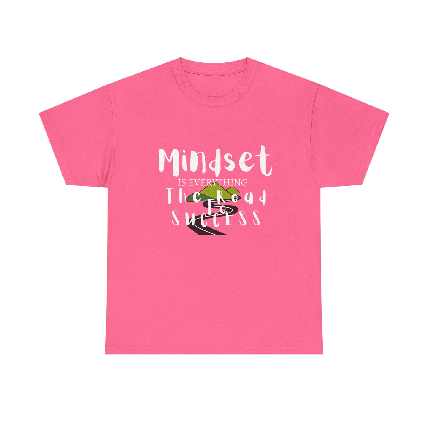 Mindset is Everything Unisex Heavy Cotton Tee - Inspirational Motivational T-Shirt
