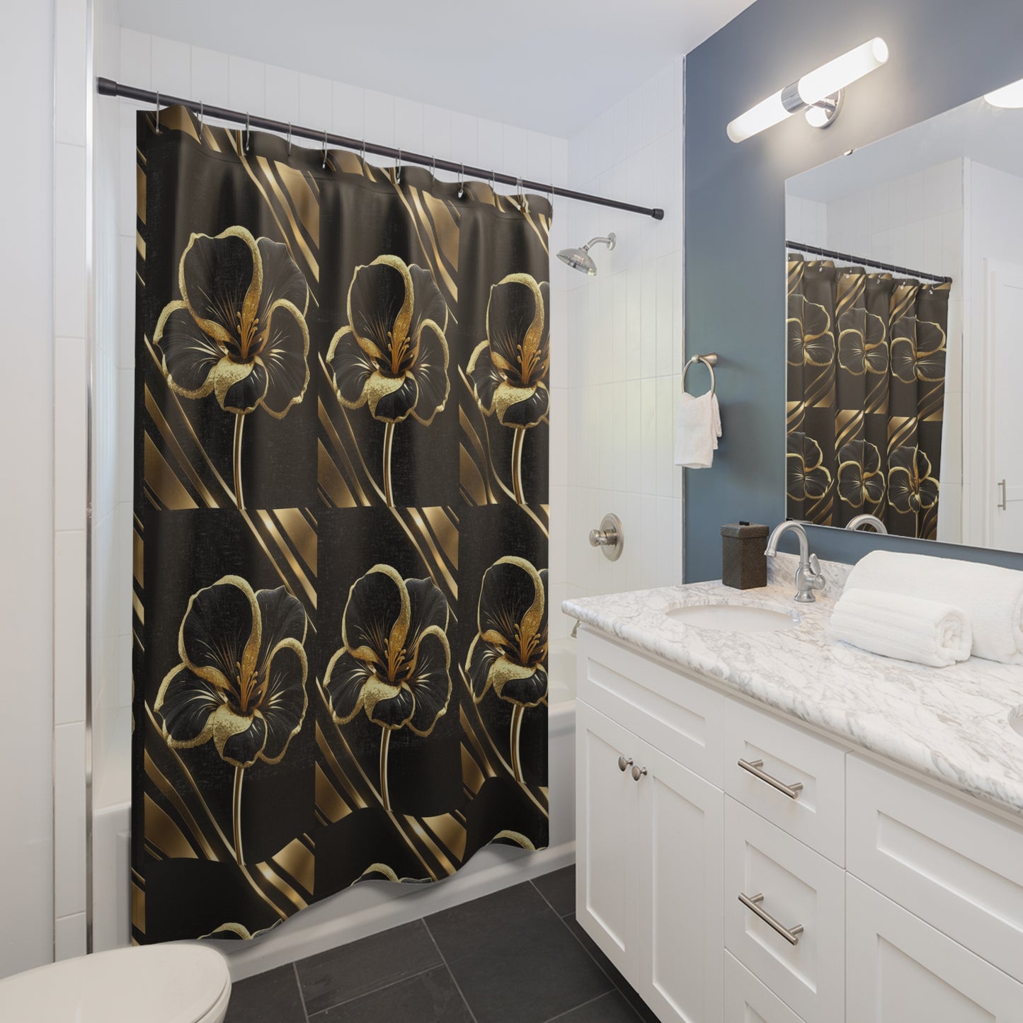 Floral Shower Curtain