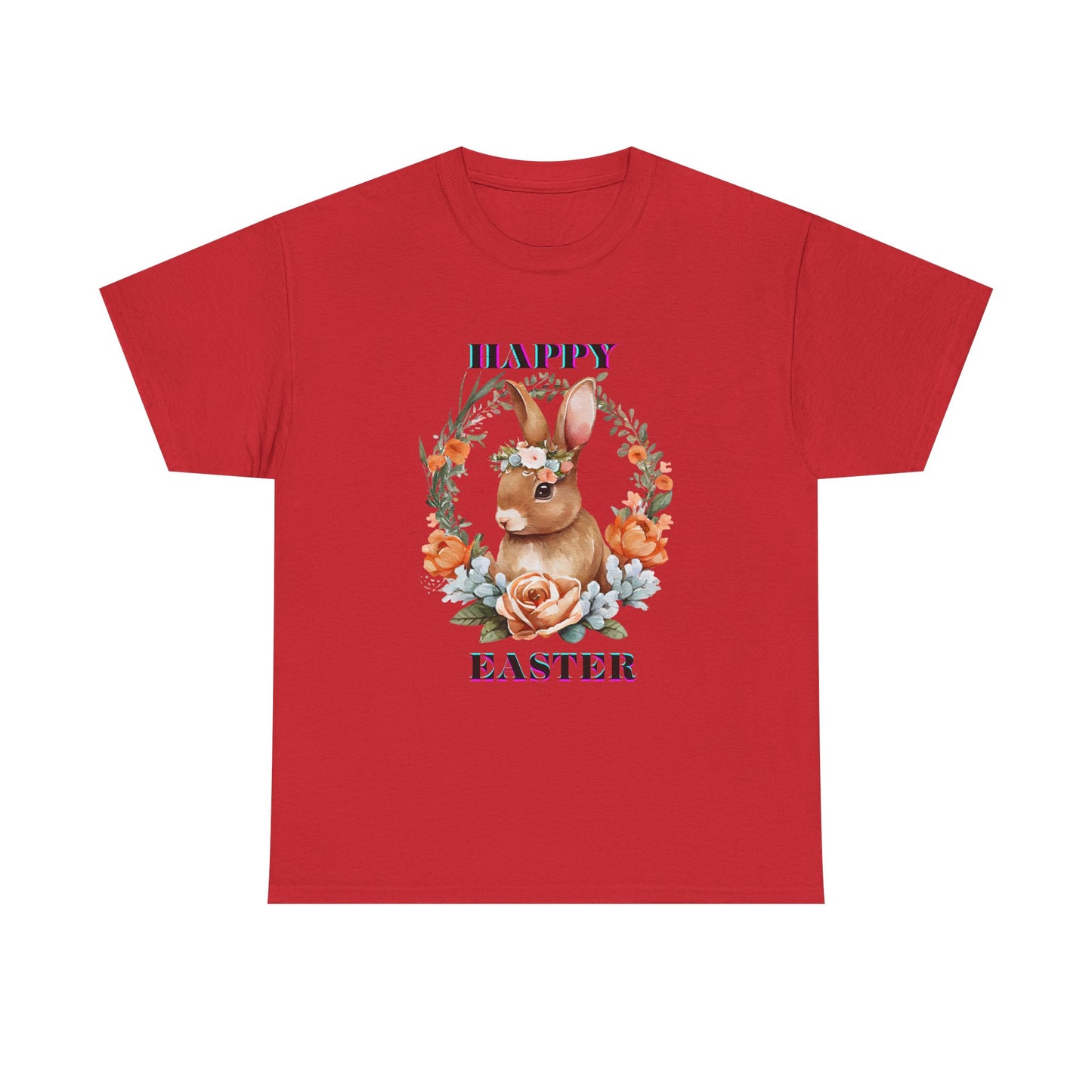Easter Floral Bunny Unisex Tee