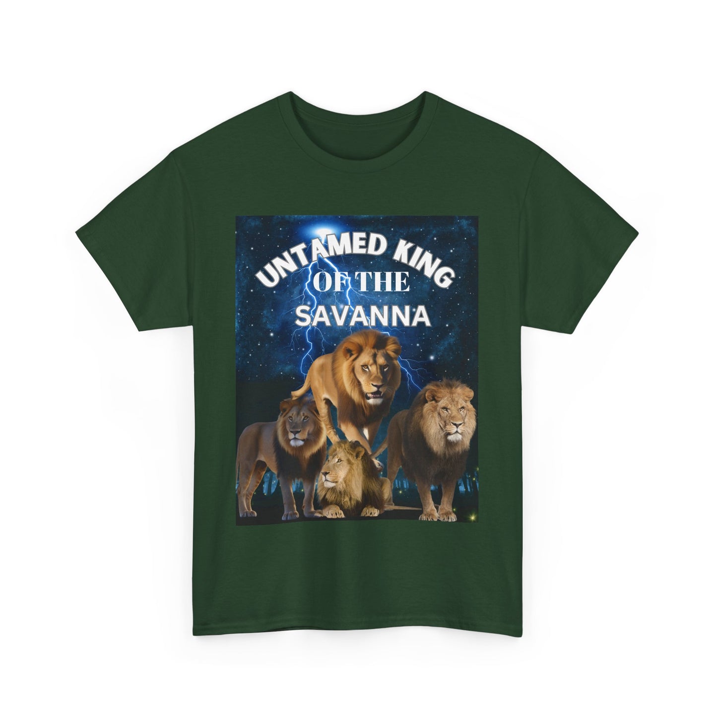 Untamed King of the Savanna Graphic Tee