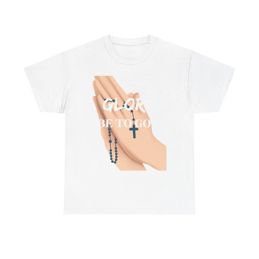 Inspirational Faith Tee - 'Glory Be To God' T-Shirt