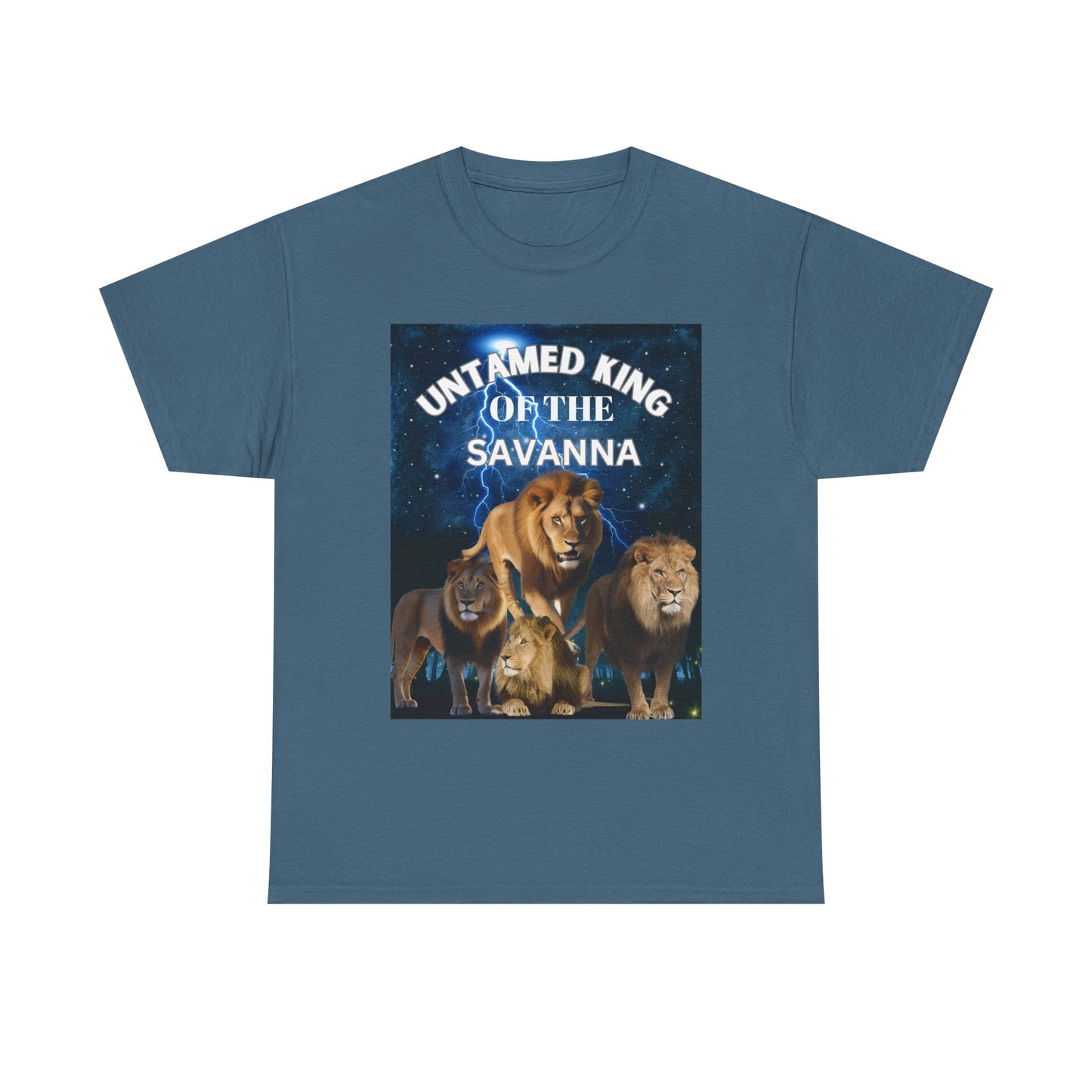 Untamed King of the Savanna Graphic Tee