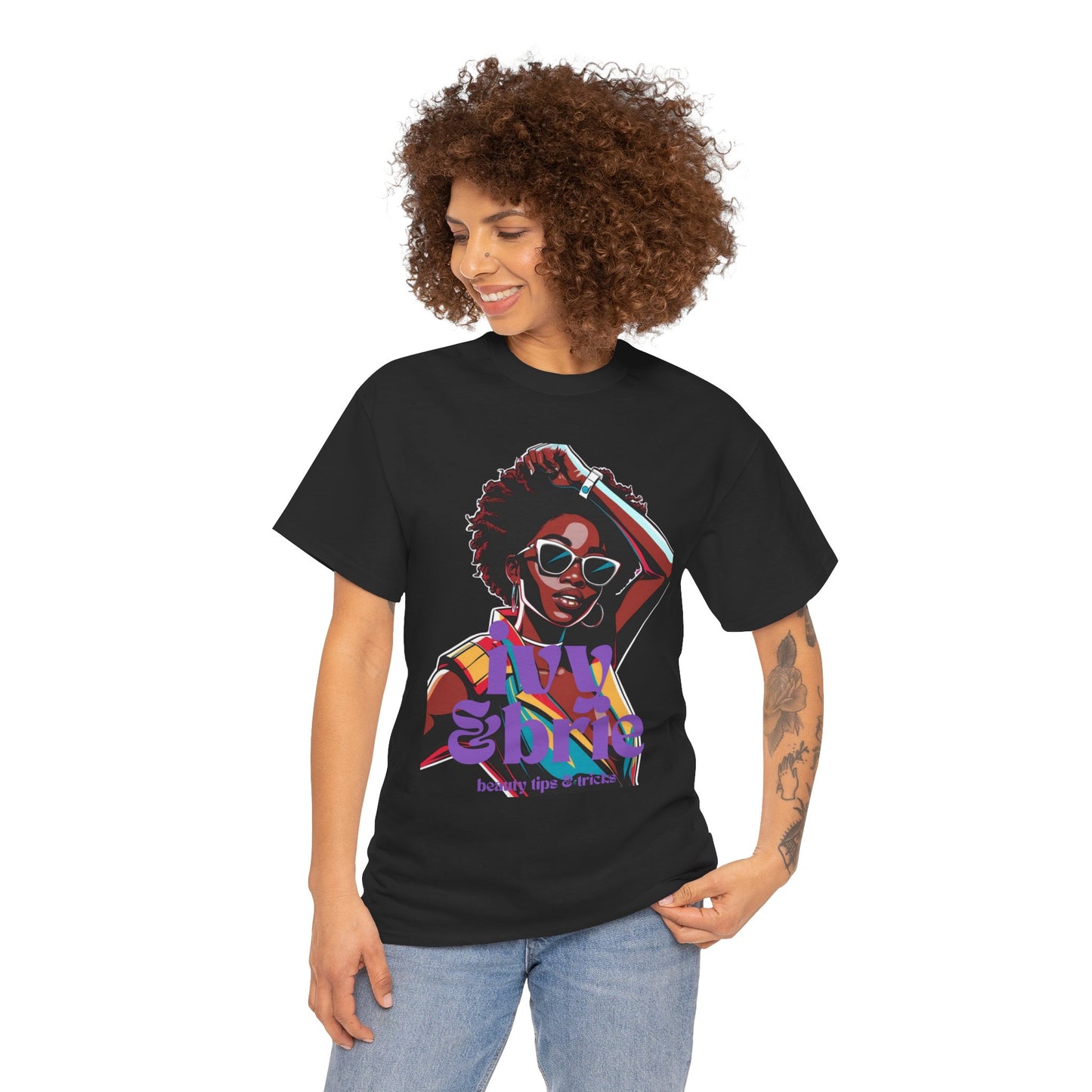Empowering Afro Chic Tee