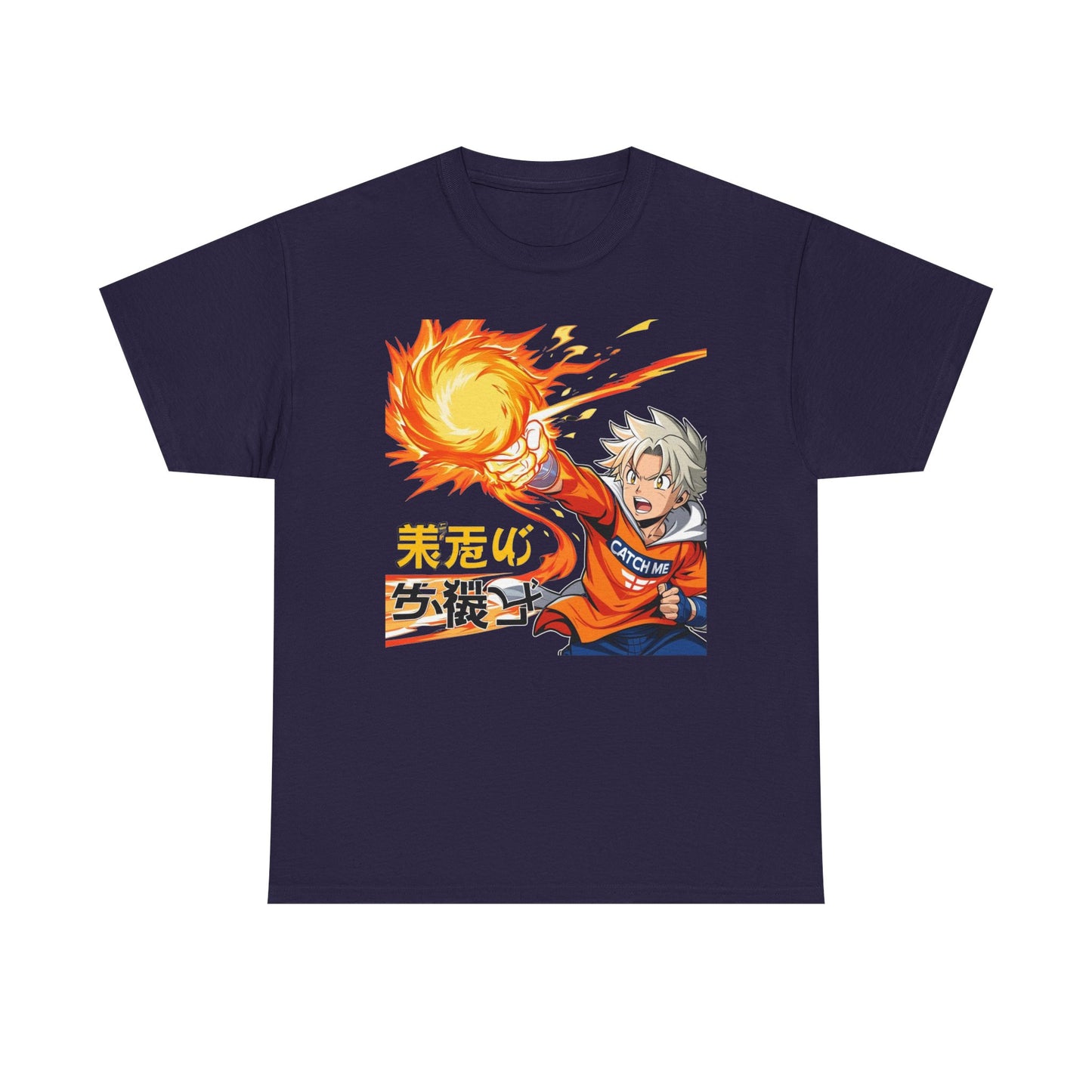 Anime-Inspired Tee - 'Power Burst' Unisex