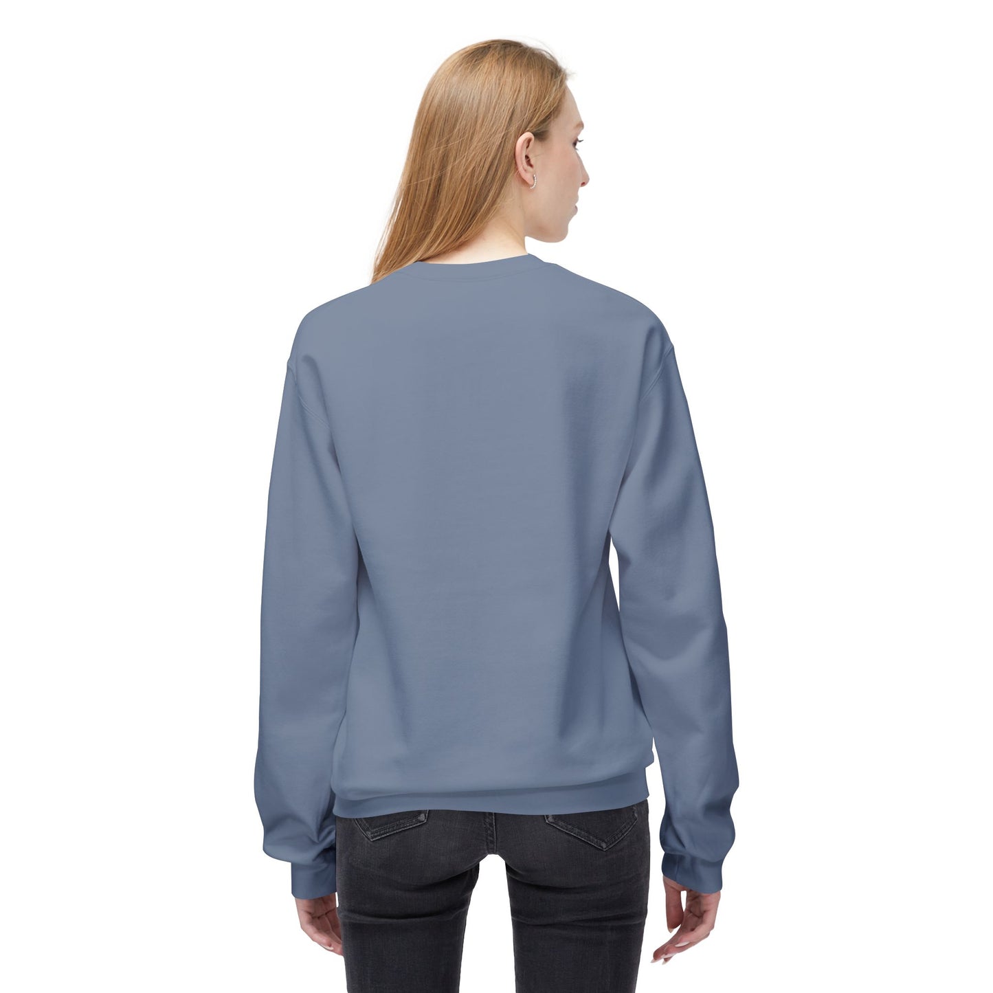 Black, Bless, Beautiful and Smart Fleece Crewneck Sweatshirt for Women