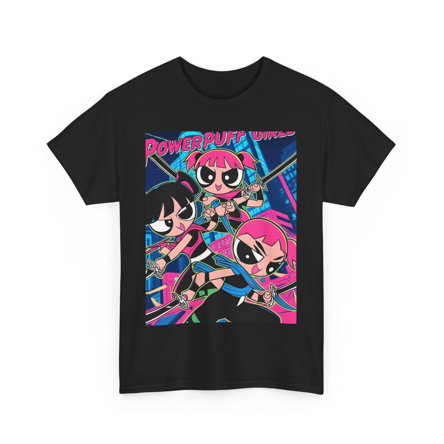 Powerpuff Girls T-Shirt - Colorful Graphic Tee for Fans