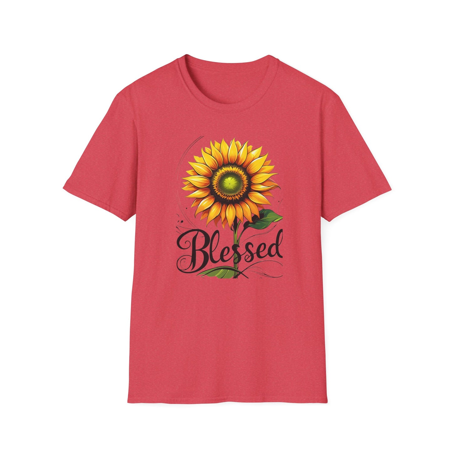 Blessed Sunflower T-Shirt | Spring Fashion, Positive Energy, Floral Tee