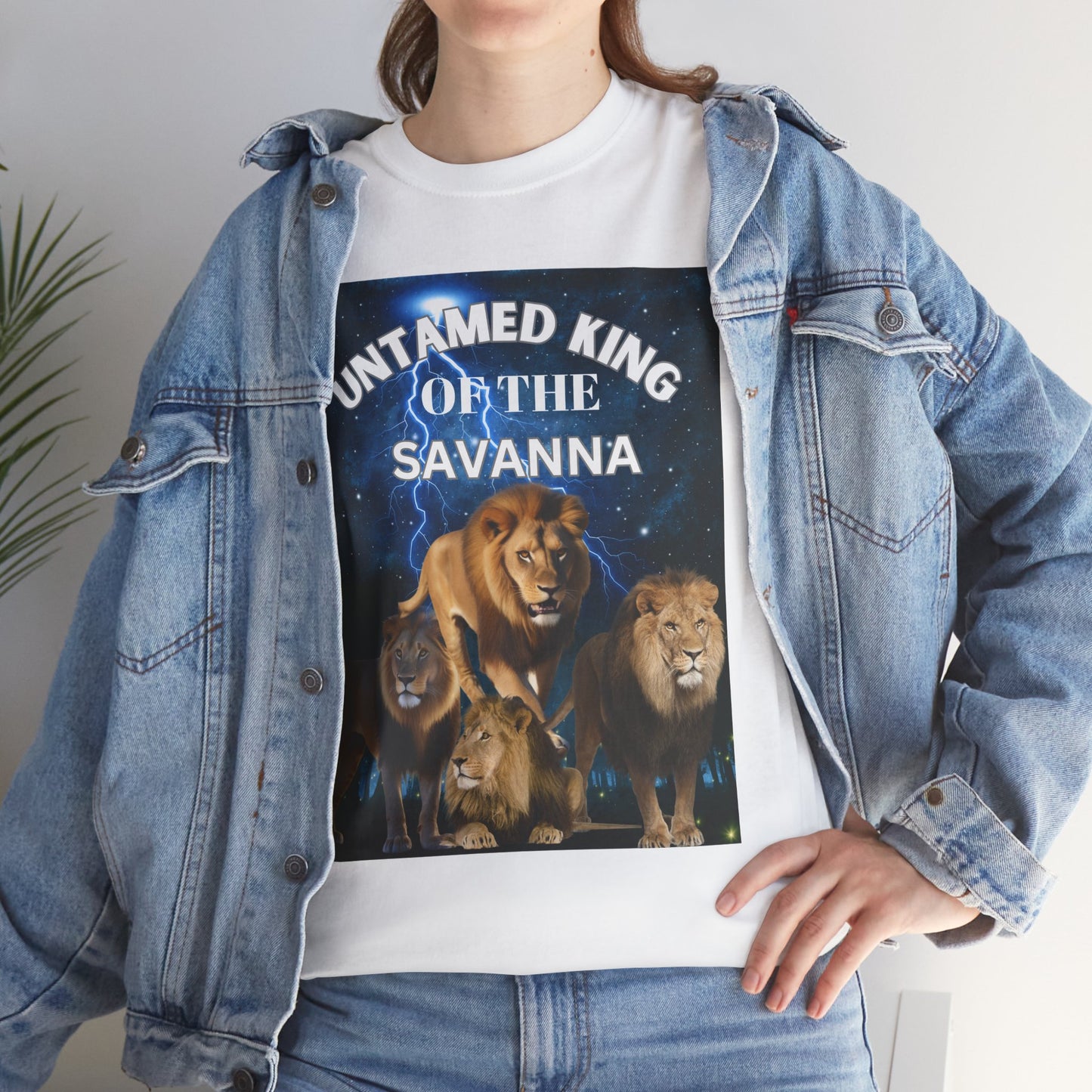 Untamed King of the Savanna Graphic Tee