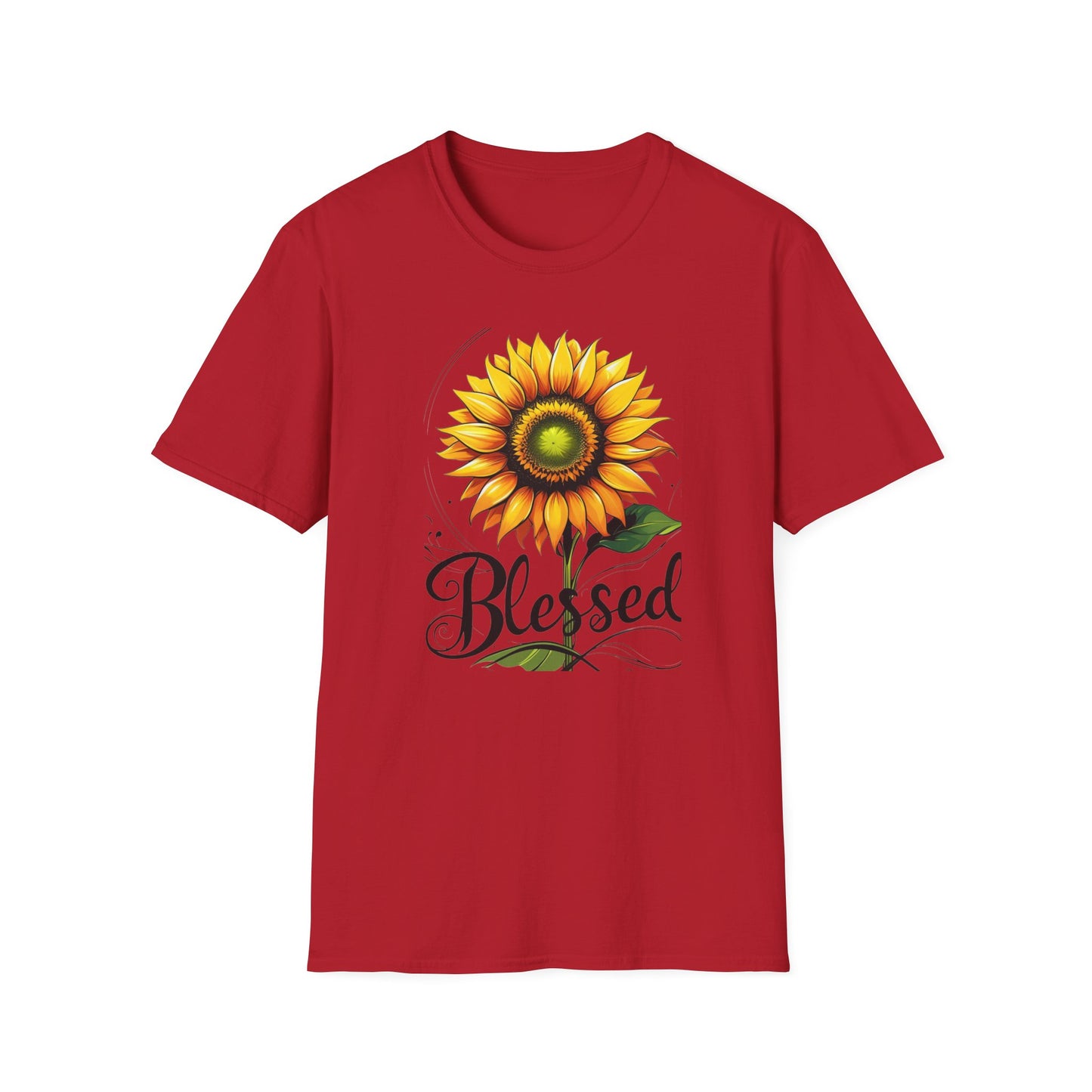 Blessed Sunflower T-Shirt | Spring Fashion, Positive Energy, Floral Tee