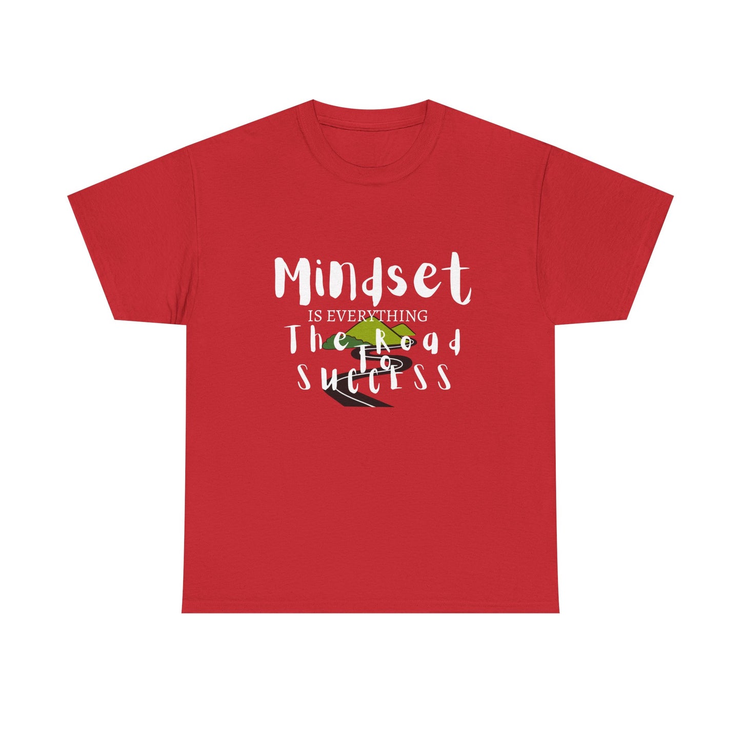 Mindset is Everything Unisex Heavy Cotton Tee - Inspirational Motivational T-Shirt